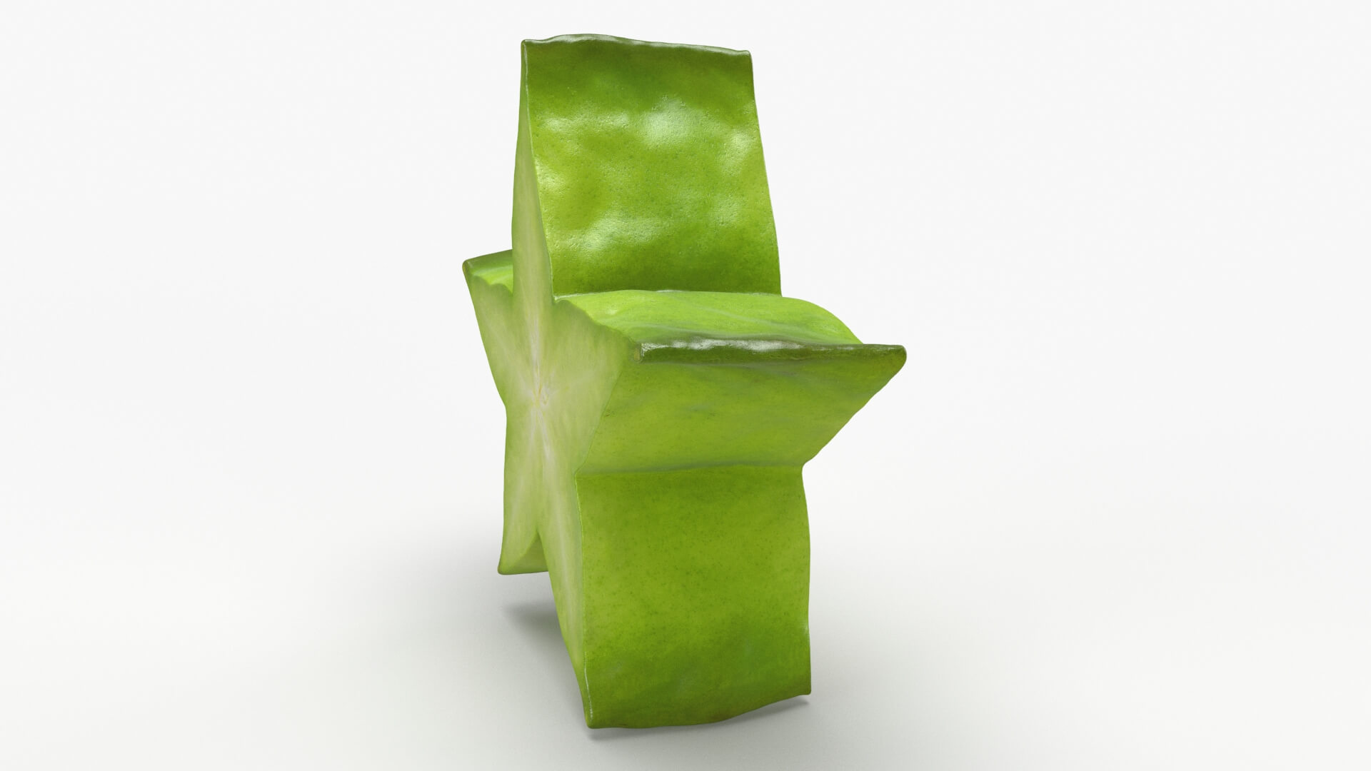 Star Fruit Slice 3D Model