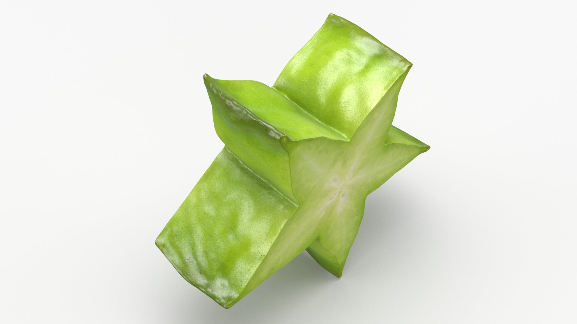 Star Fruit Slice 3D Model
