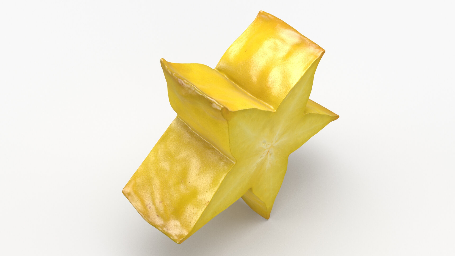 Star Fruit Slice 3D Model