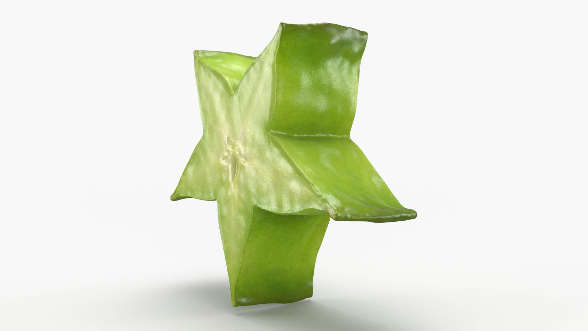 Star Fruit Slice 3D Model