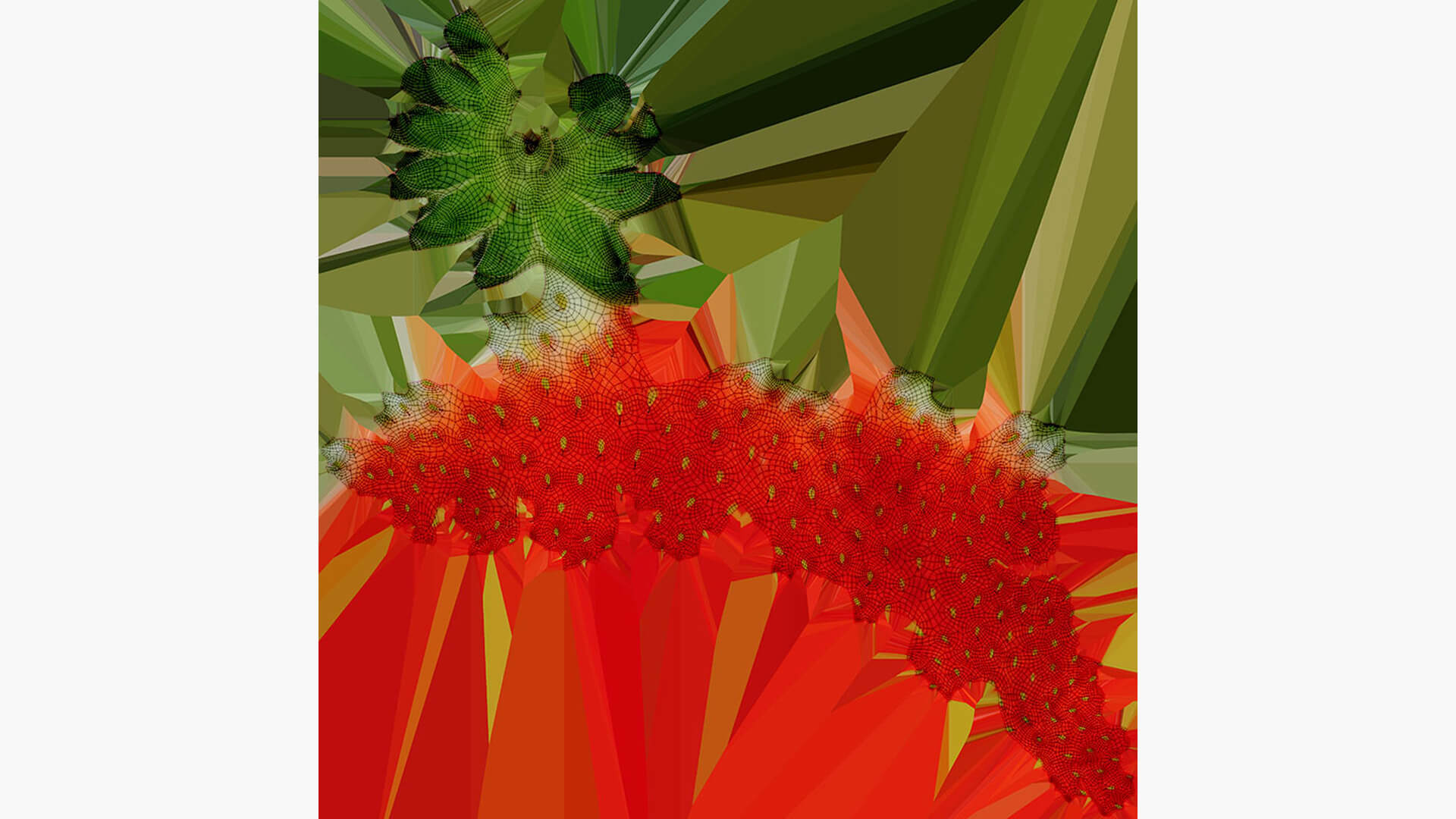 Strawberry Pile 3D Model