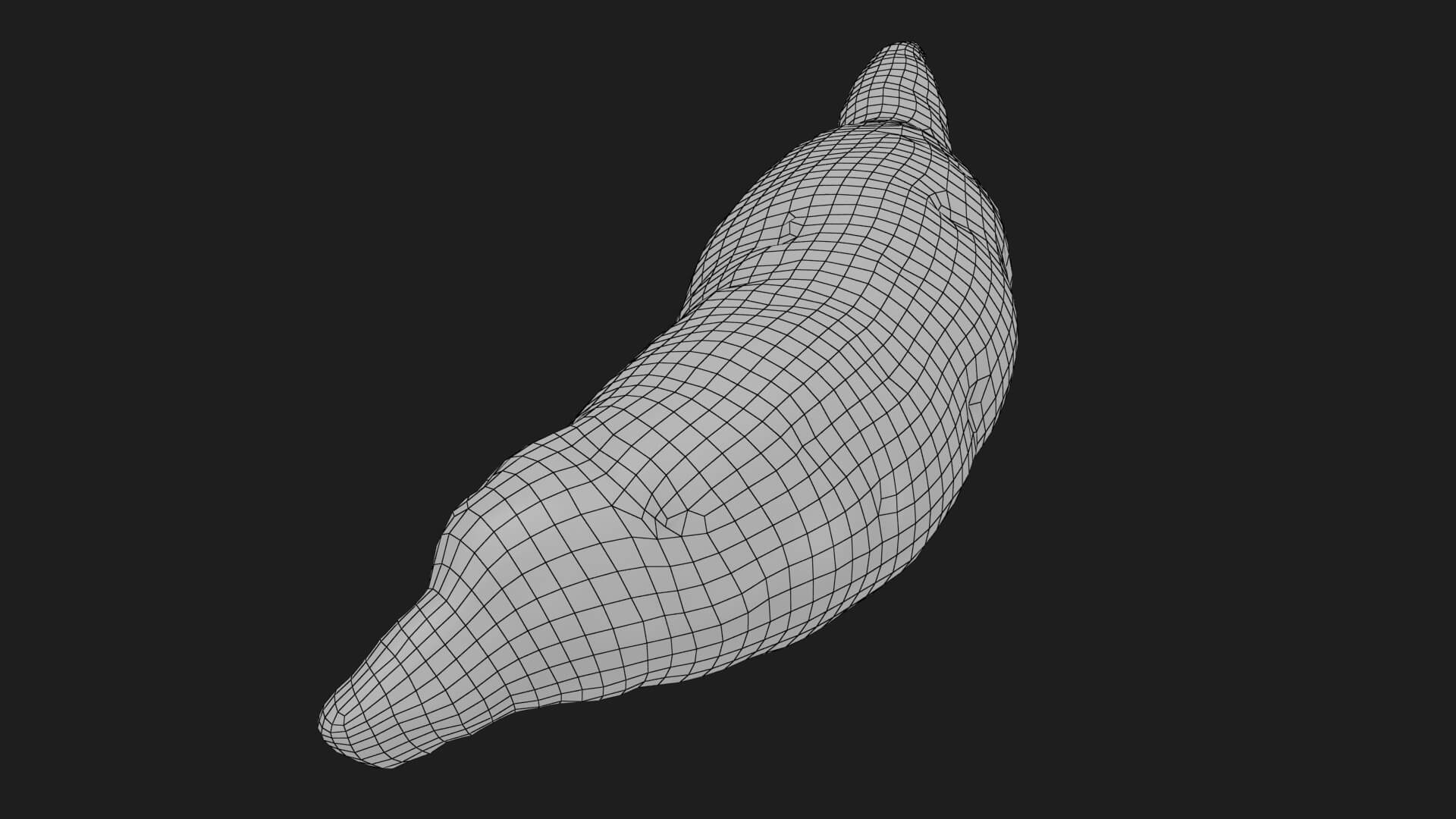 Sweet Potato 02 3D Model