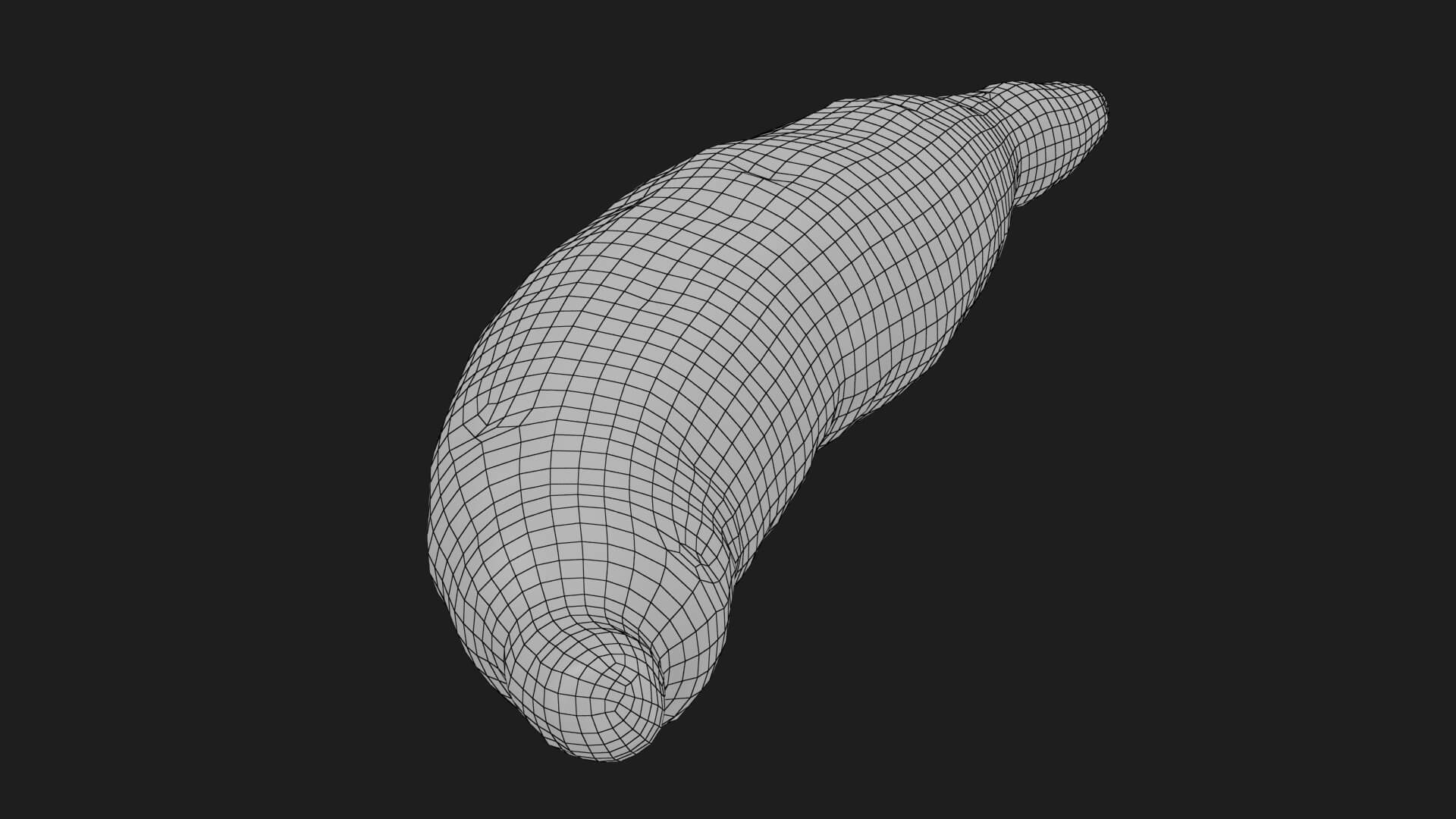 Sweet Potato 02 3D Model
