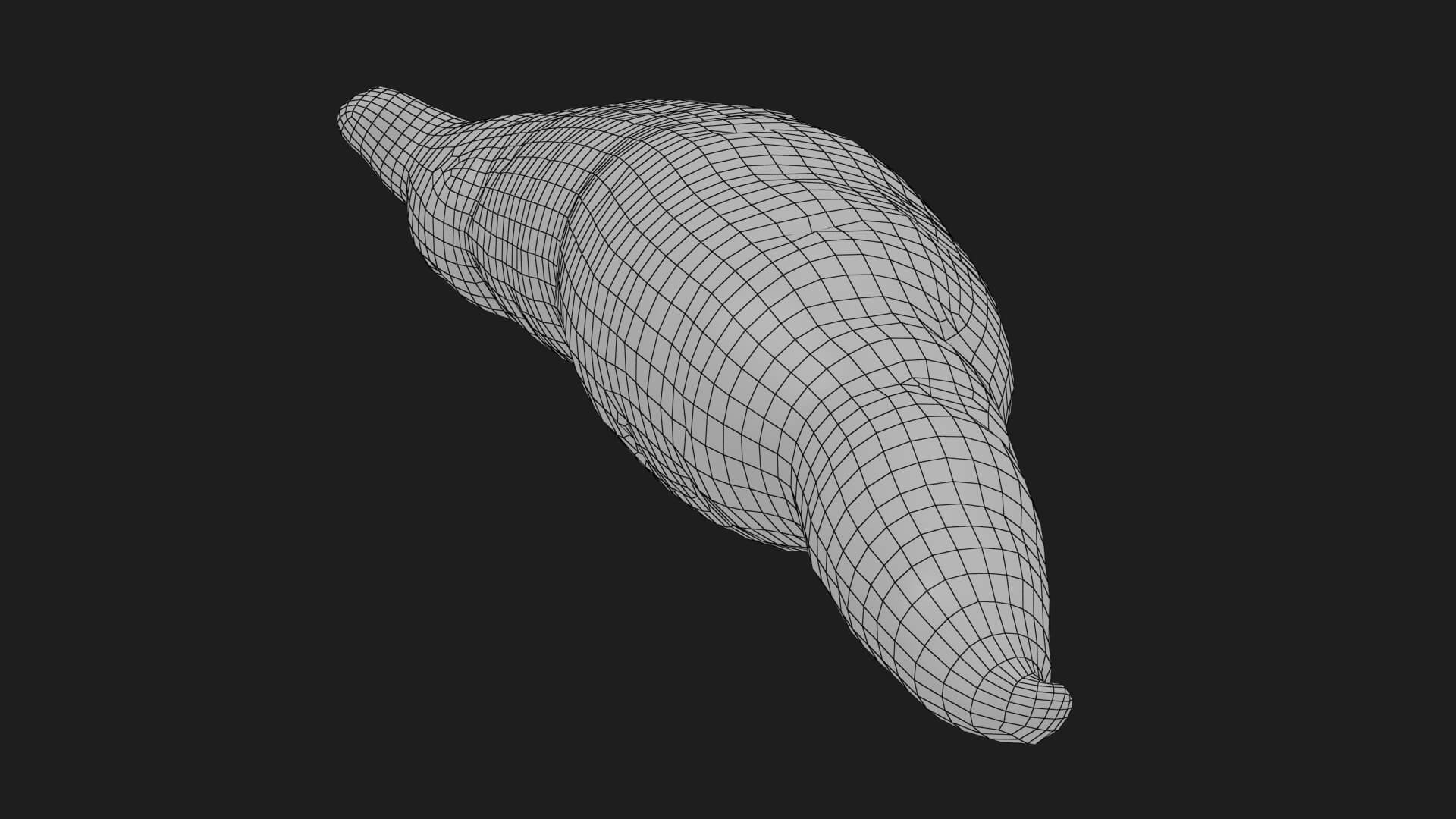 Sweet Potato 02 3D Model