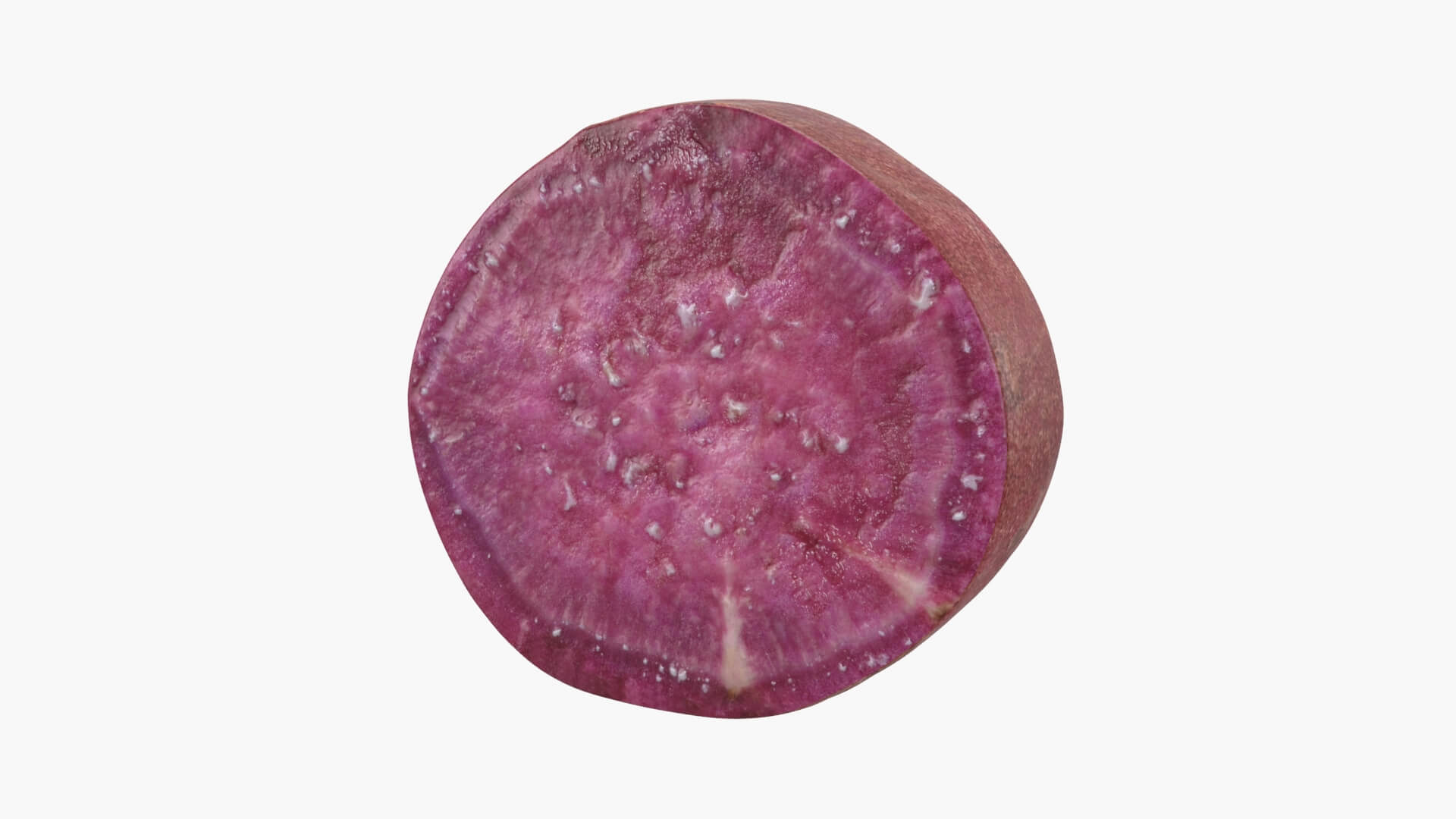 Sweet Potato Slice 02 3D Model