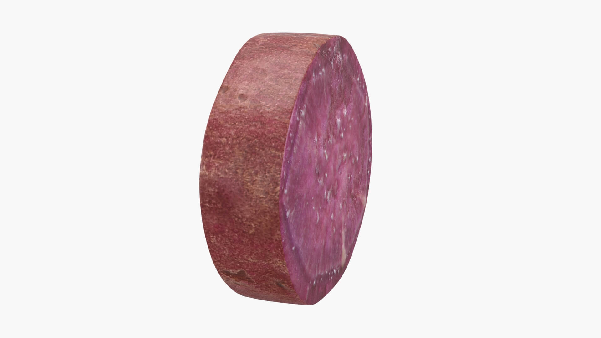 Sweet Potato Slice 02 3D Model