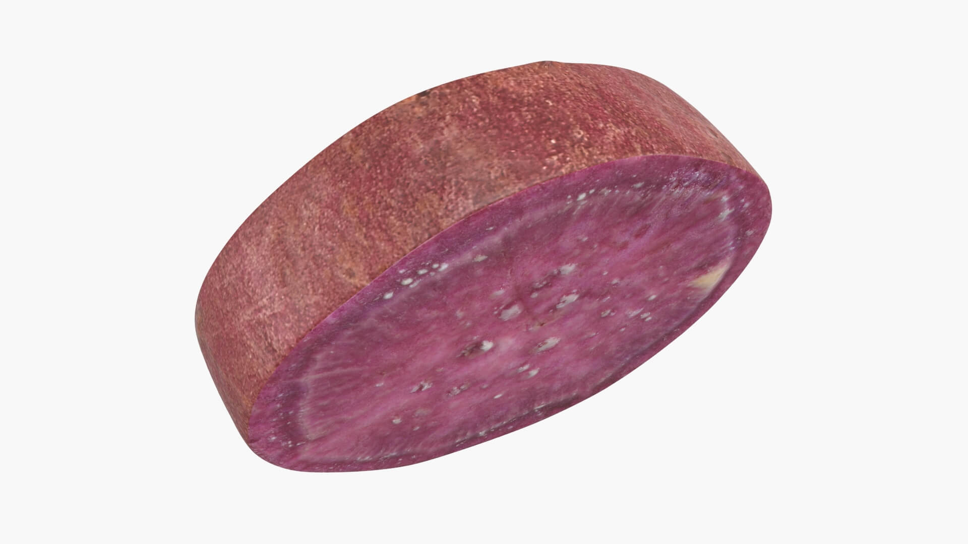 Sweet Potato Slice 02 3D Model