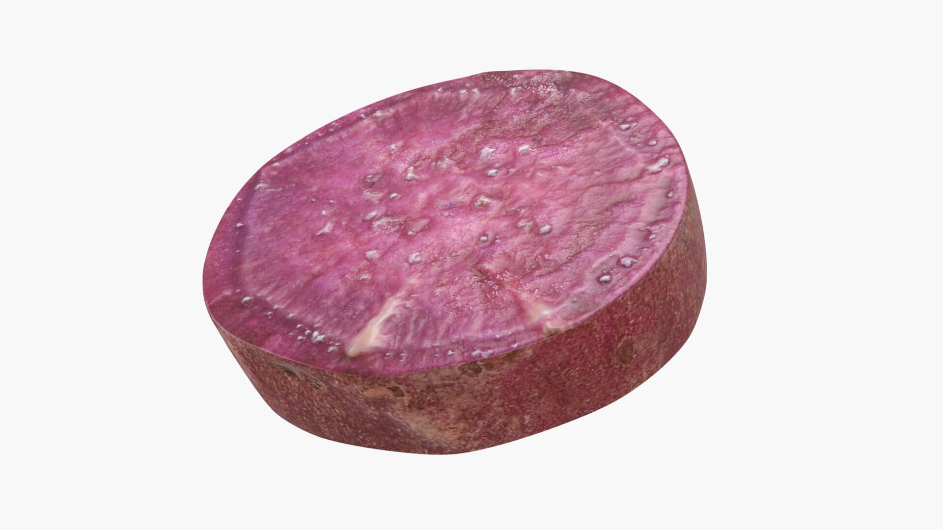 Sweet Potato Slice 02 3D Model