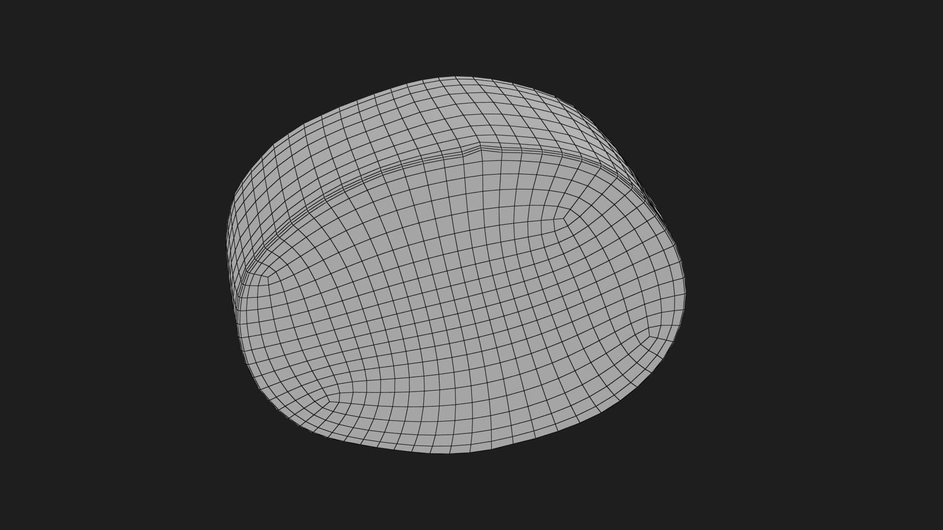 Sweet Potato Slice 02 3D Model