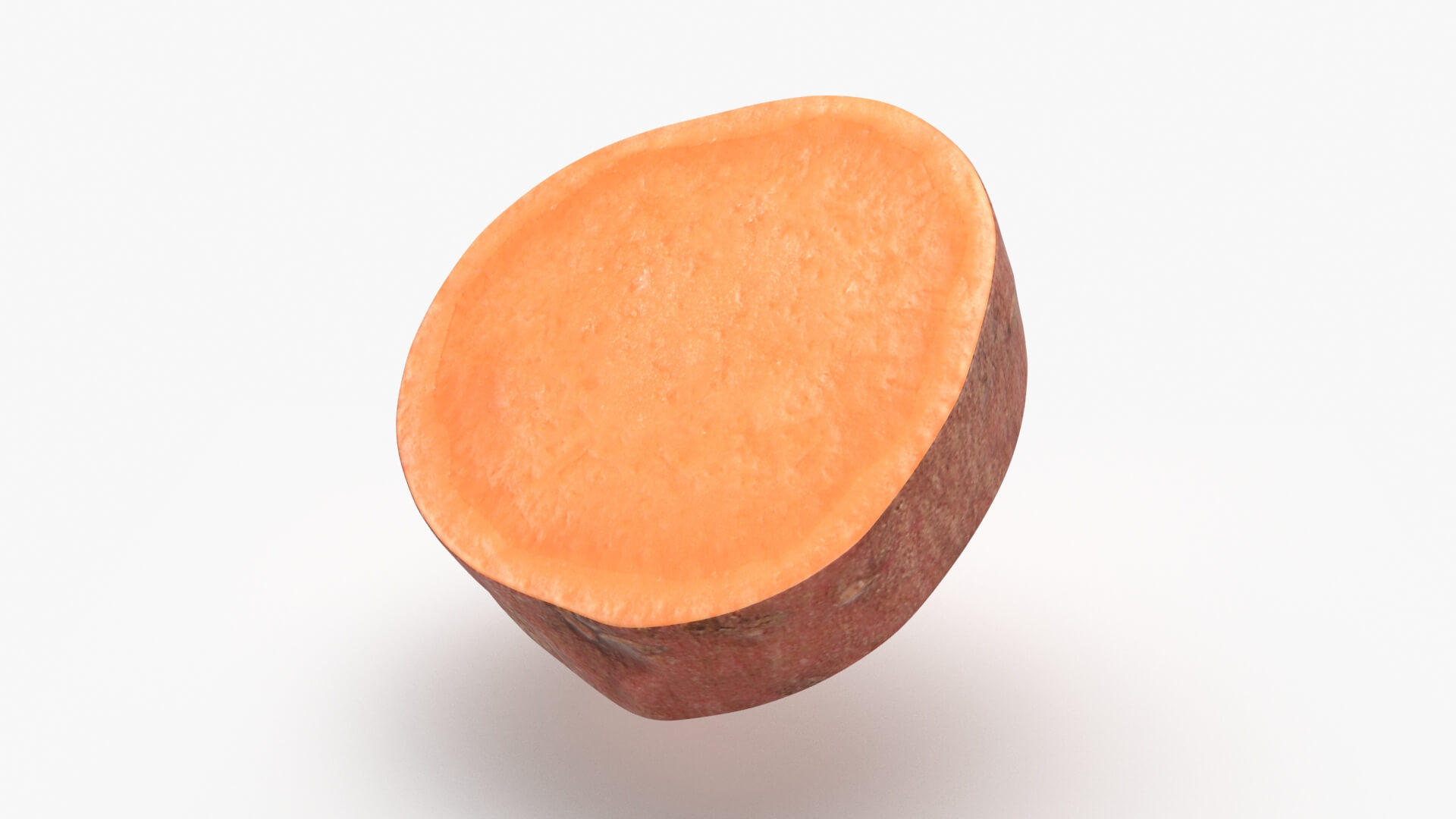 Sweet Potato Slice 03 3D Model