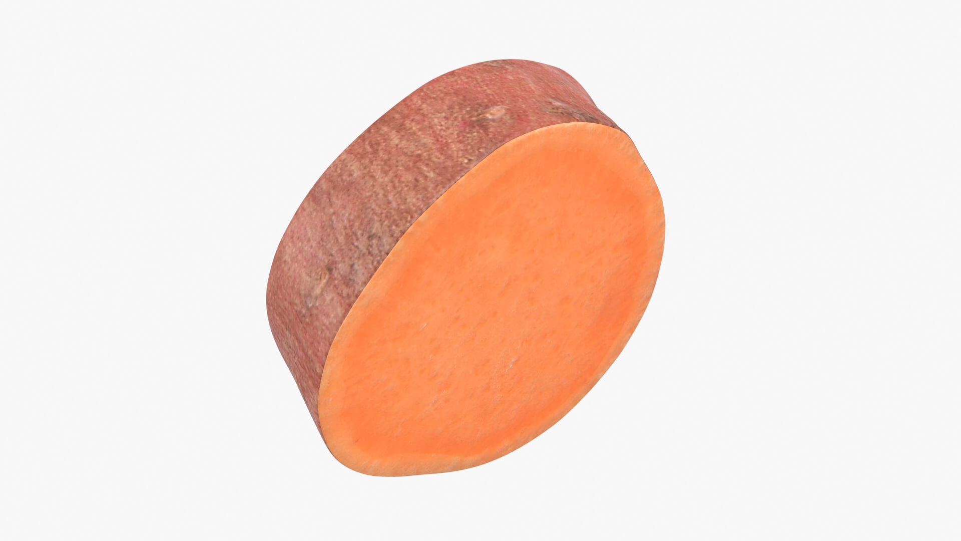 Sweet Potato Slice 03 3D Model