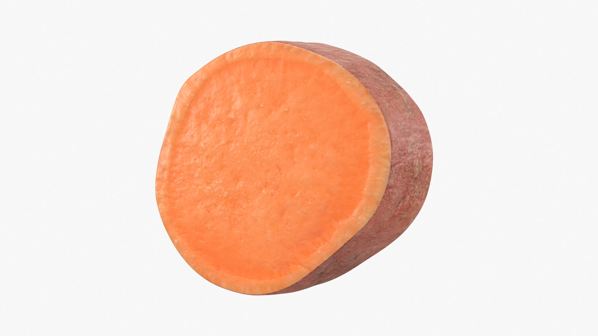 Sweet Potato Slice 03 3D Model