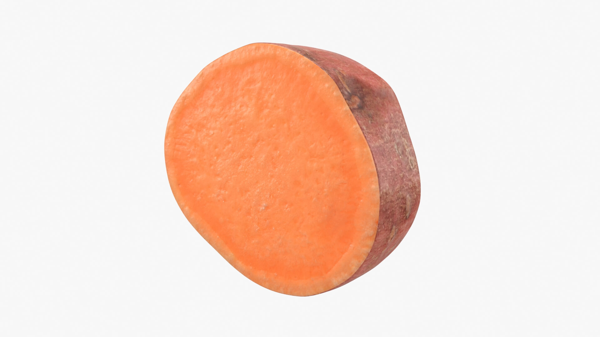 Sweet Potato Slice 03 3D Model