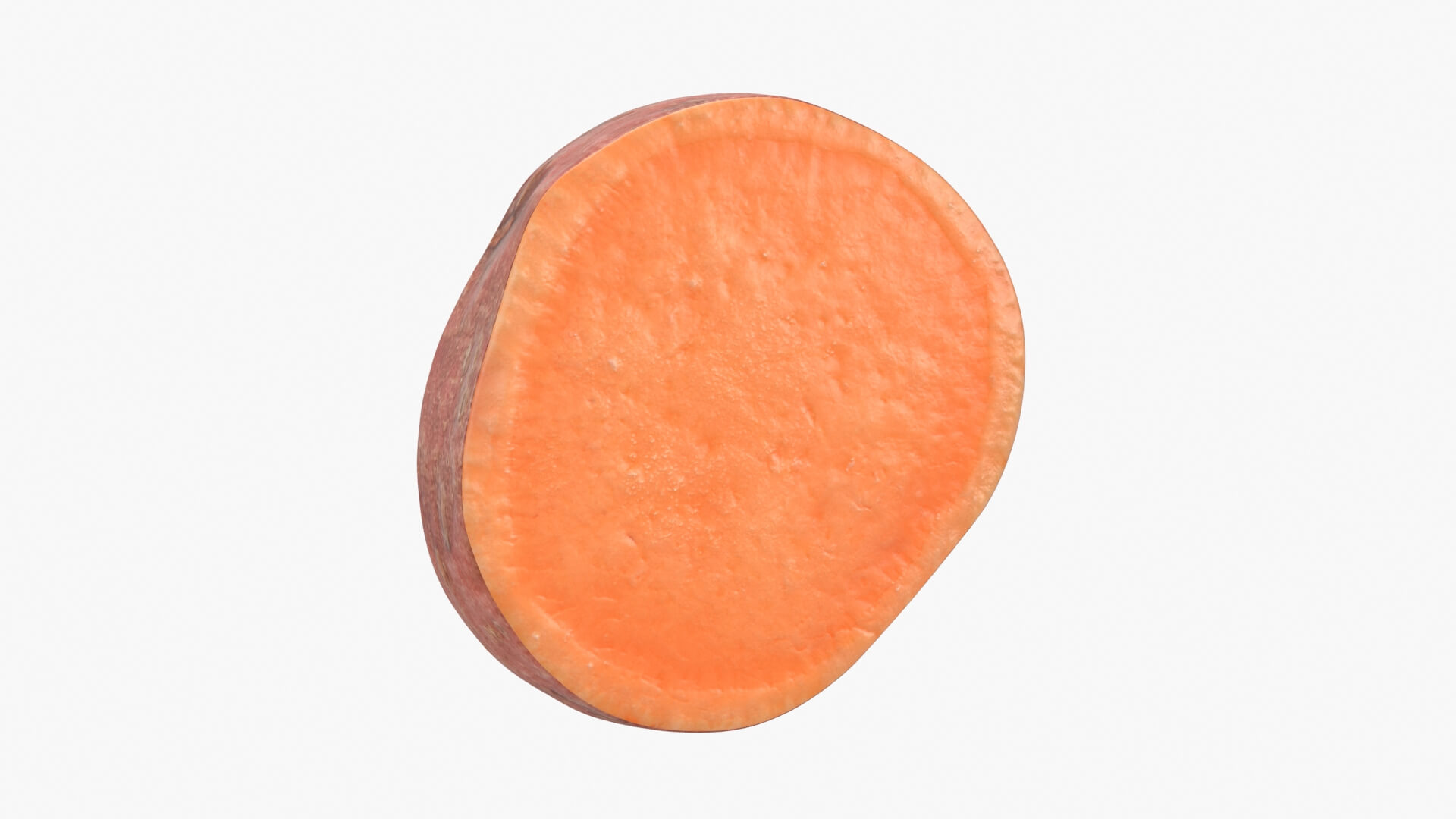 Sweet Potato Slice 03 3D Model