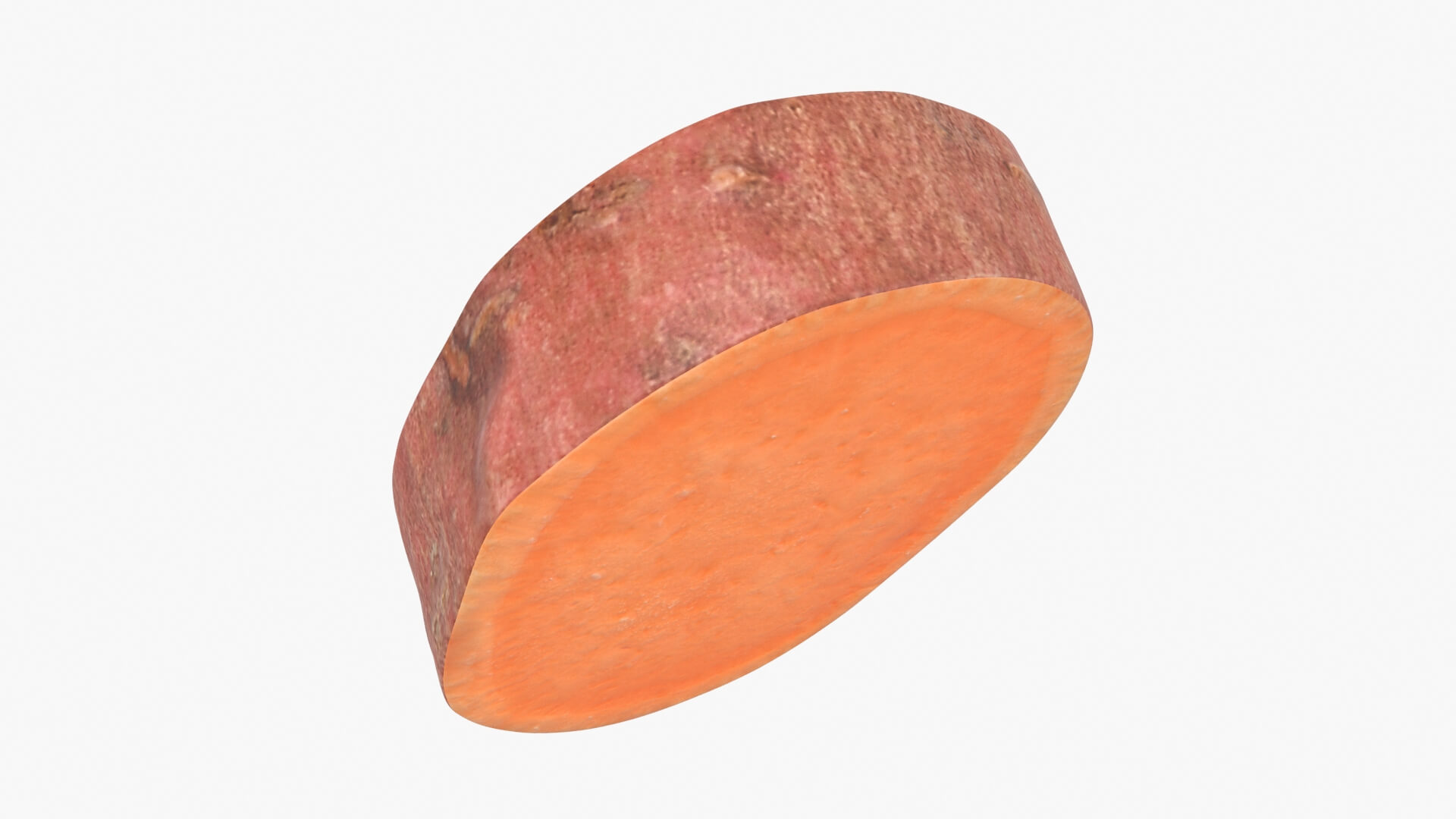 Sweet Potato Slice 03 3D Model