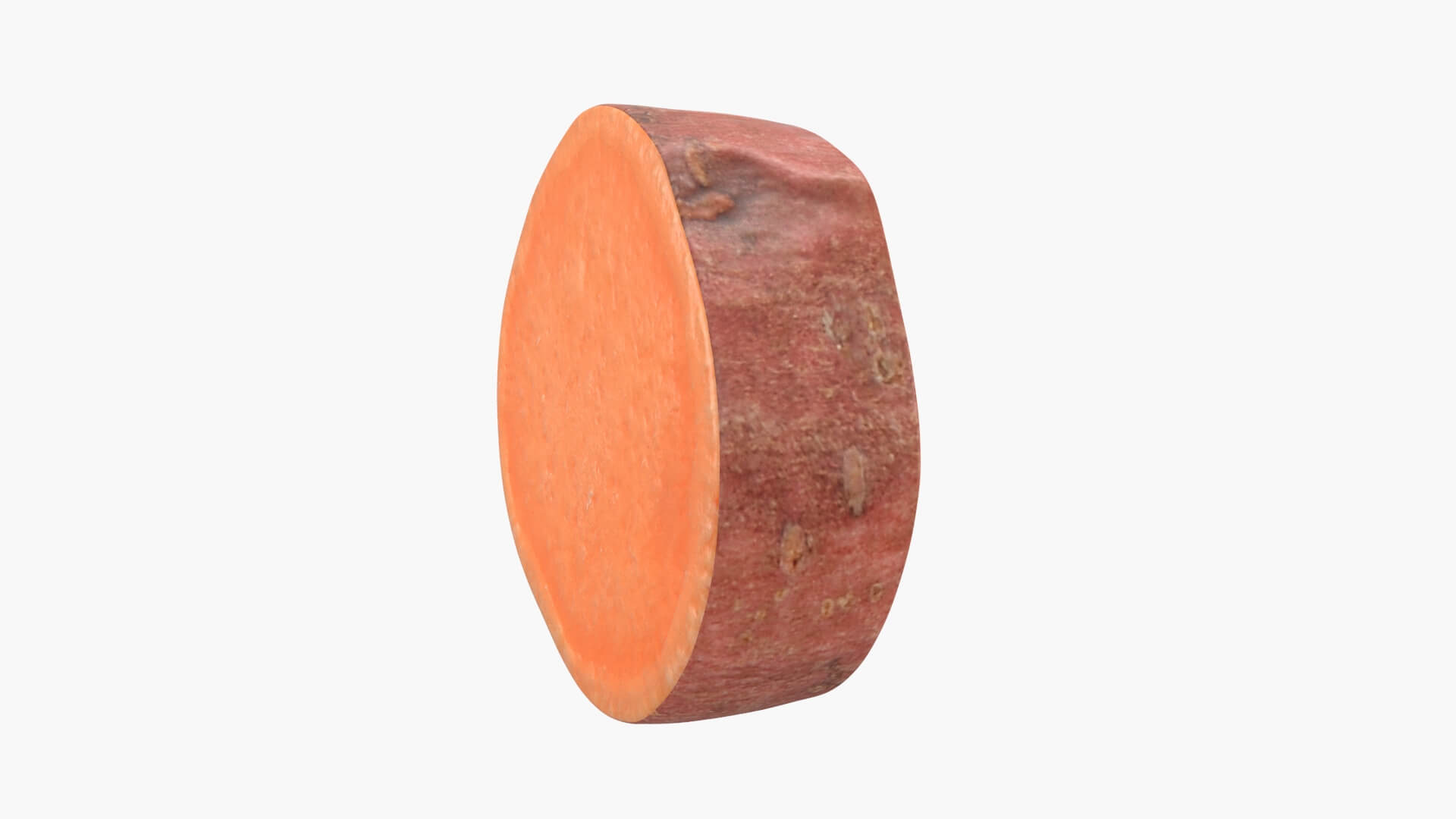 Sweet Potato Slice 03 3D Model