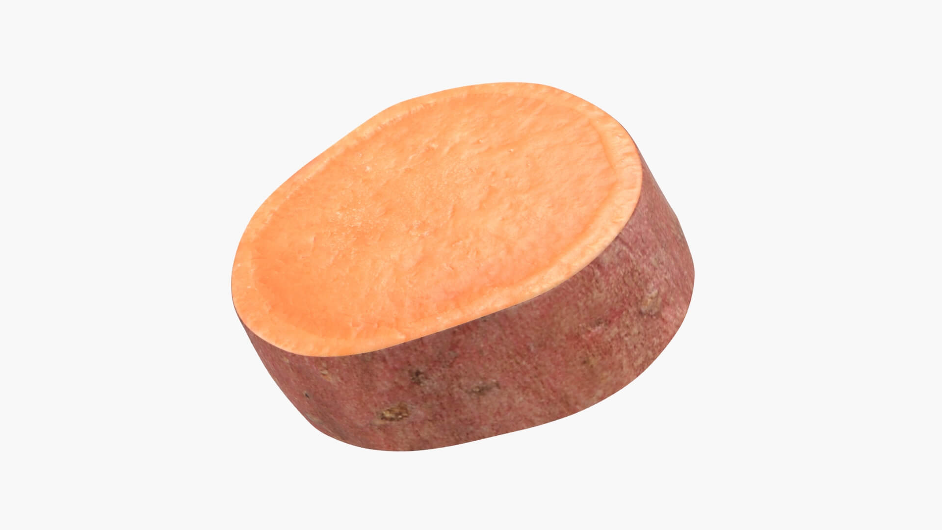 Sweet Potato Slice 03 3D Model