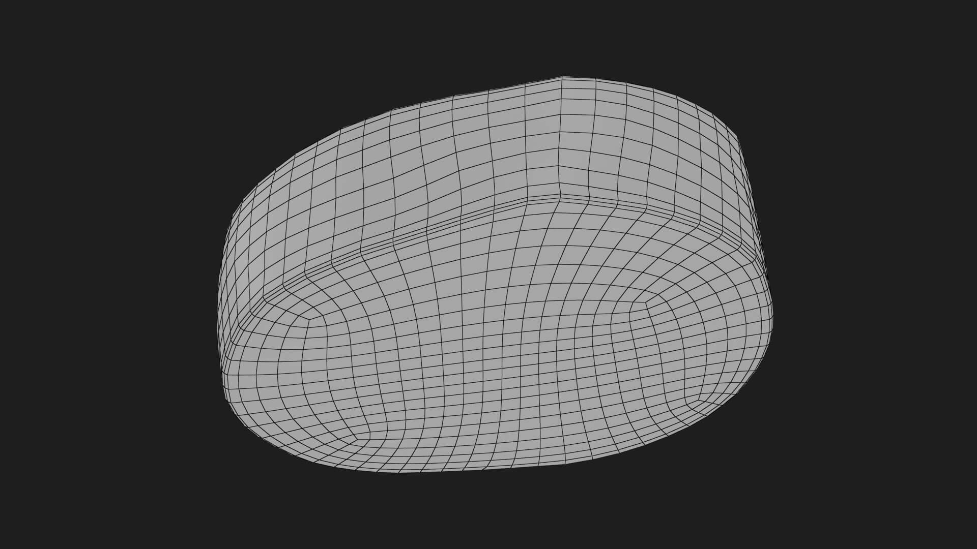 Sweet Potato Slice 03 3D Model