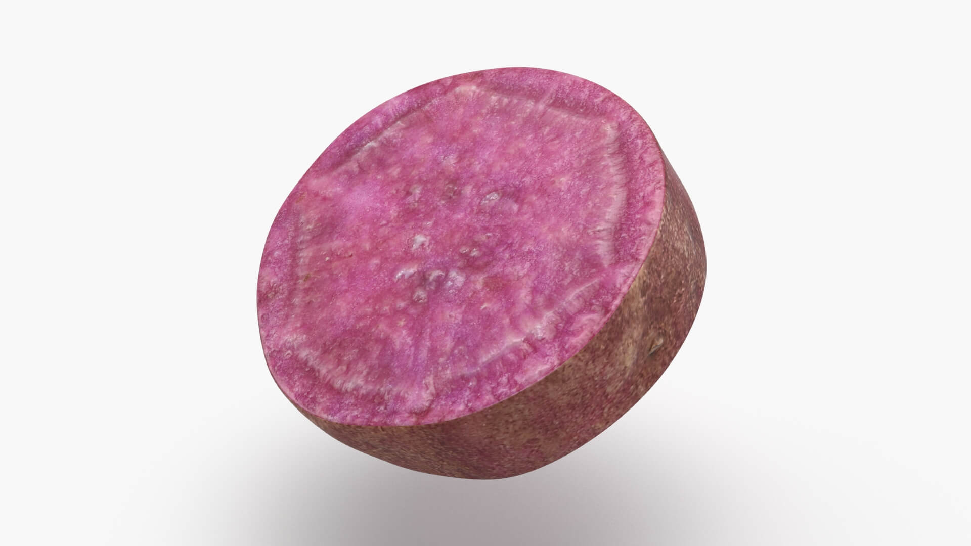 Sweet Potato Slice 04 3D Model
