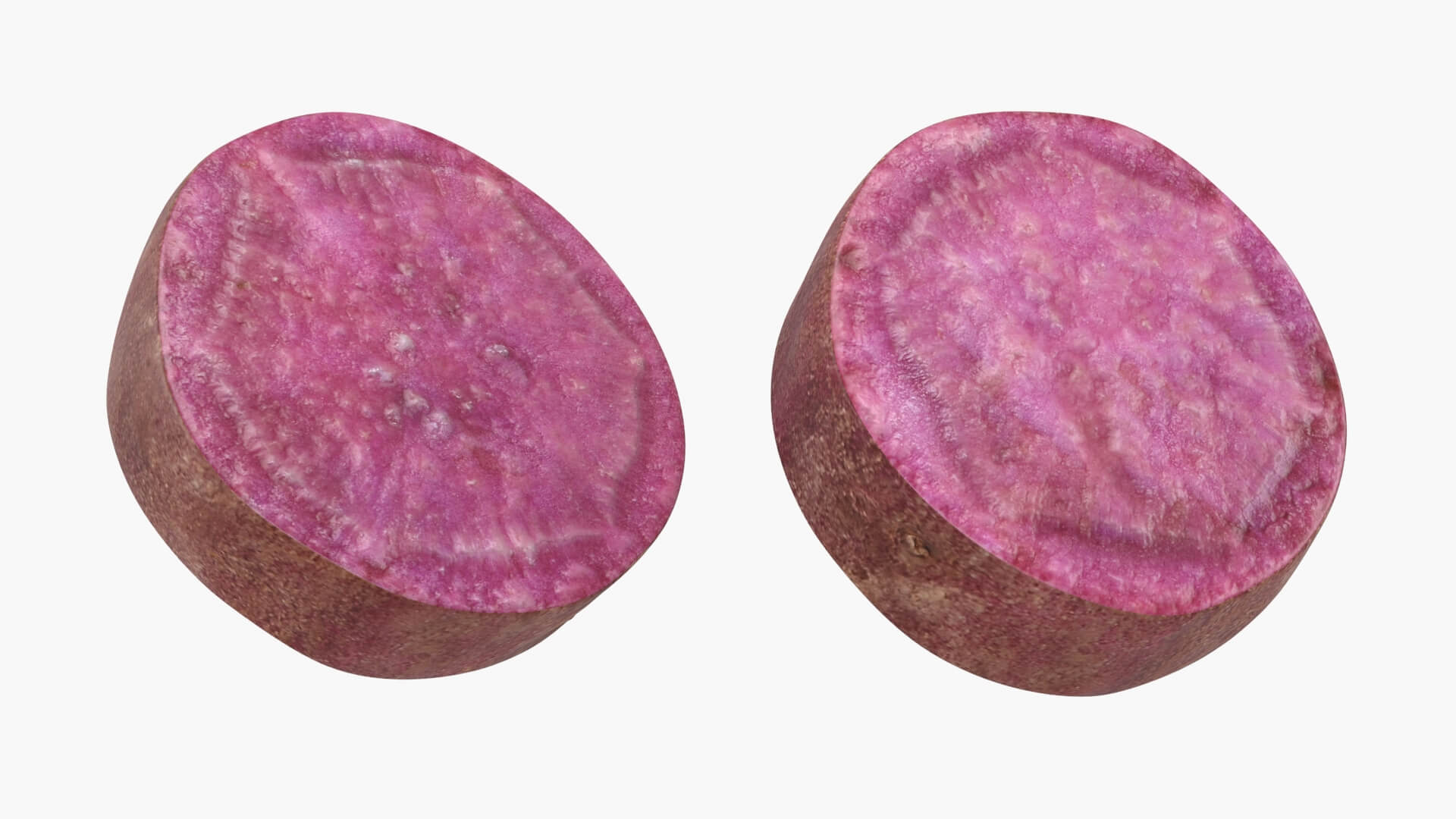 Sweet Potato Slice 04 3D Model