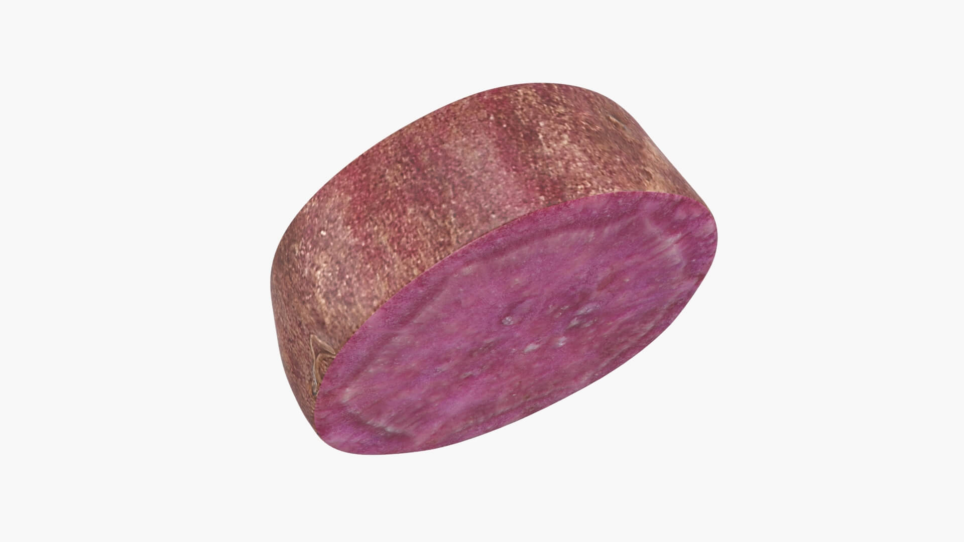Sweet Potato Slice 04 3D Model