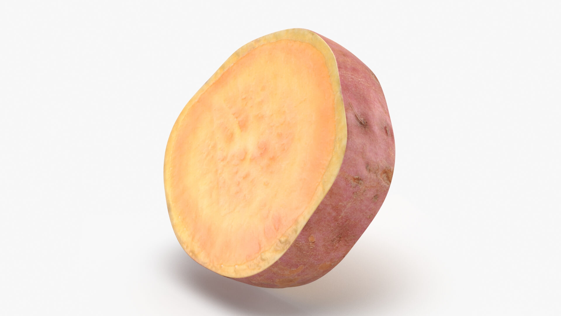 Sweet Potato Slice 05 3D Model
