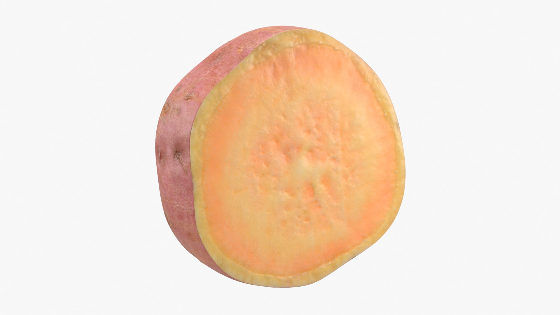 Sweet Potato Slice 05 3D Model