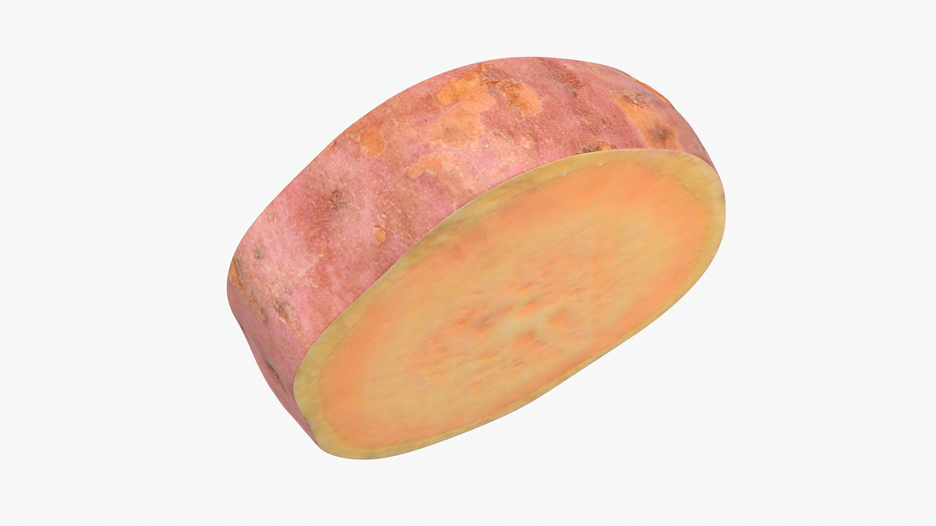 Sweet Potato Slice 05 3D Model