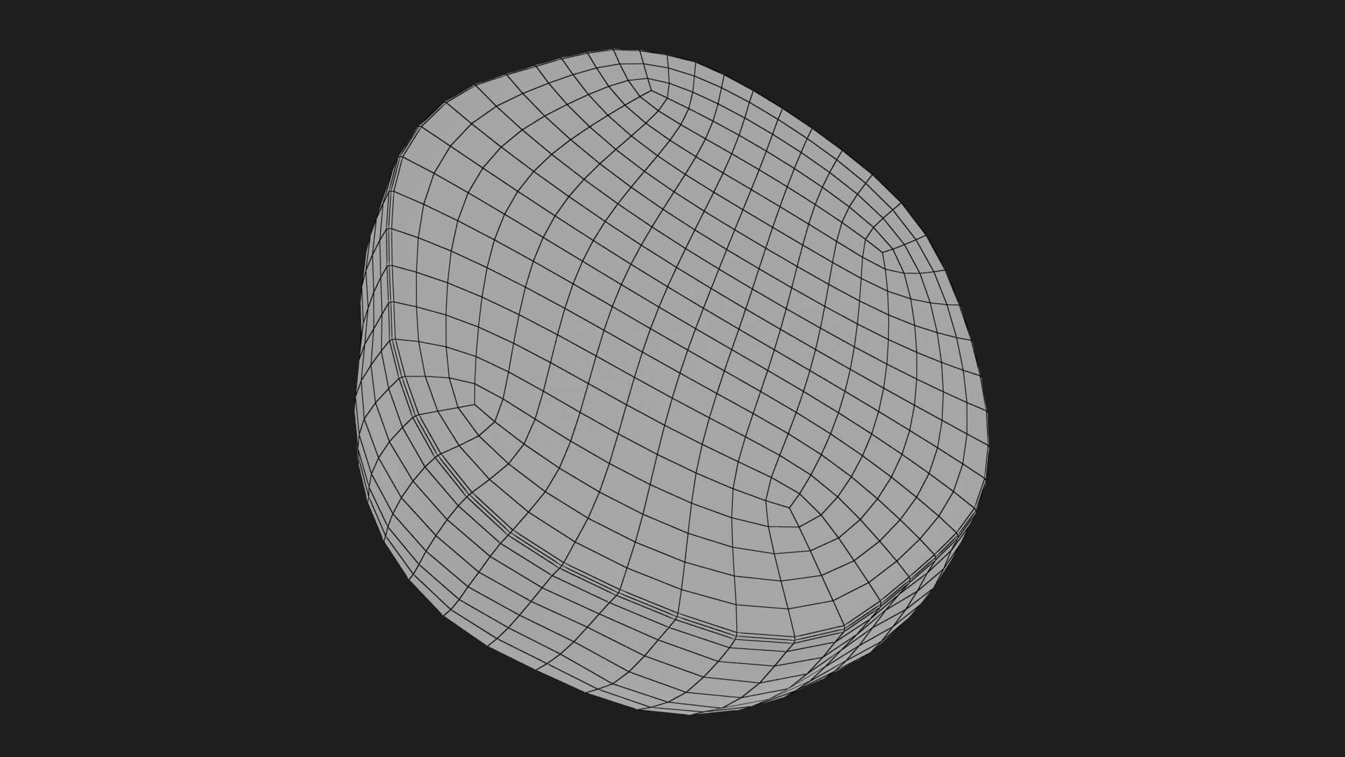 Sweet Potato Slice 05 3D Model