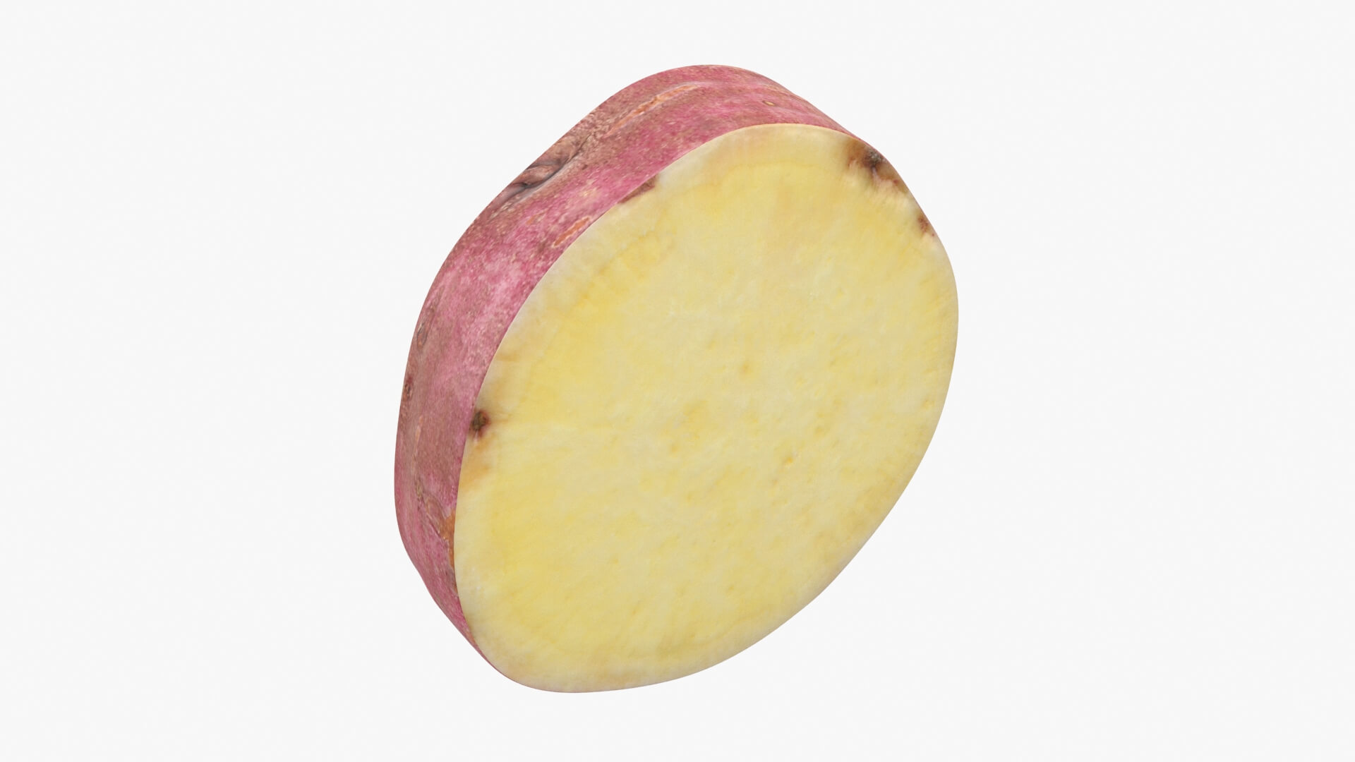 Sweet Potato Slice 06 3D Model