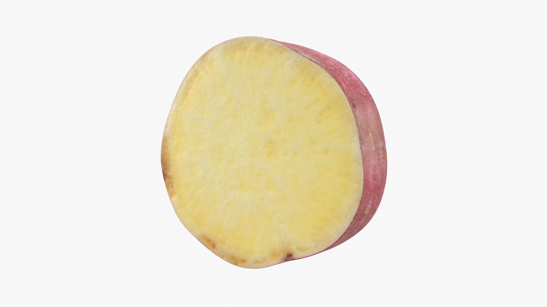 Sweet Potato Slice 06 3D Model