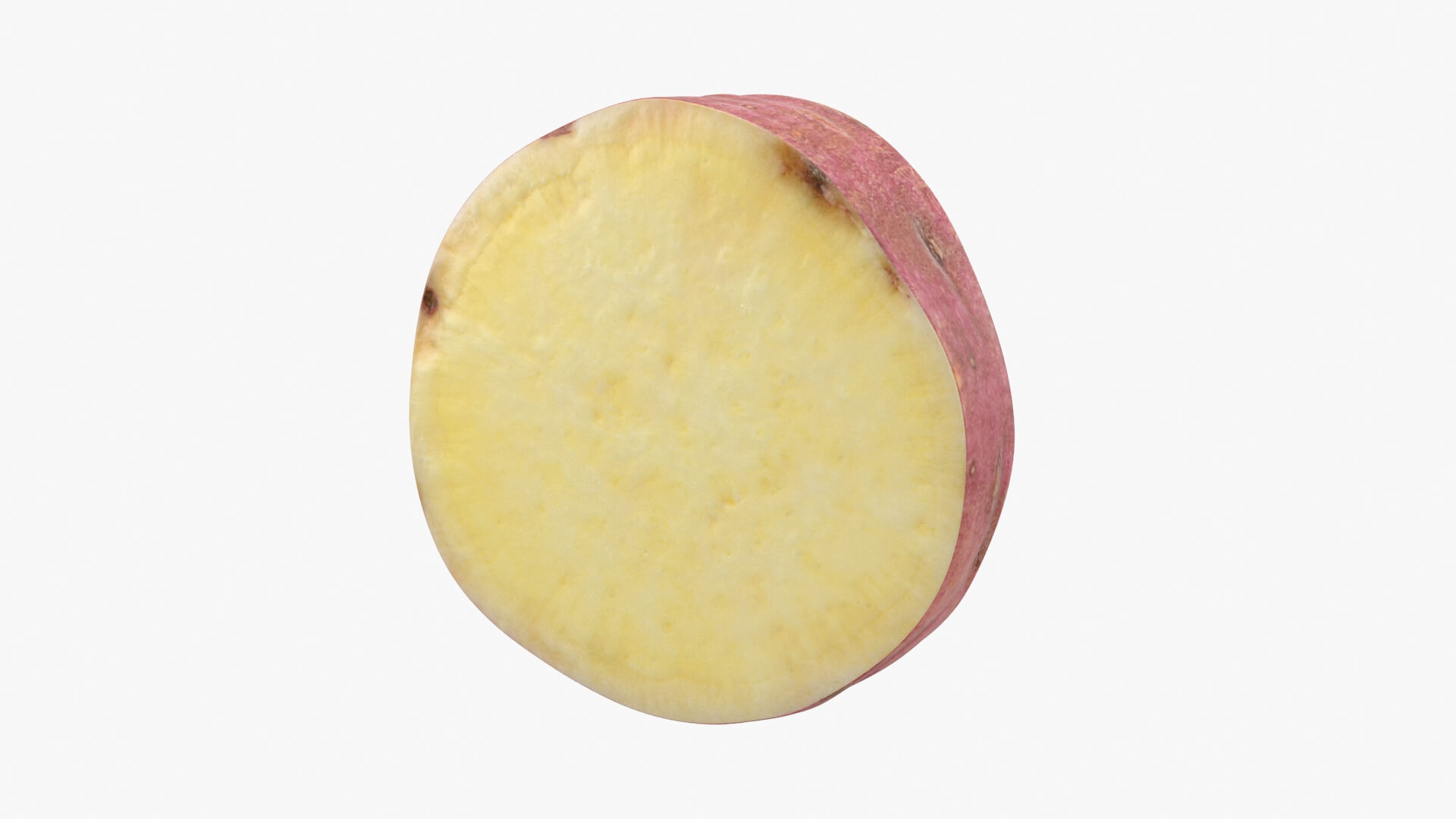 Sweet Potato Slice 06 3D Model