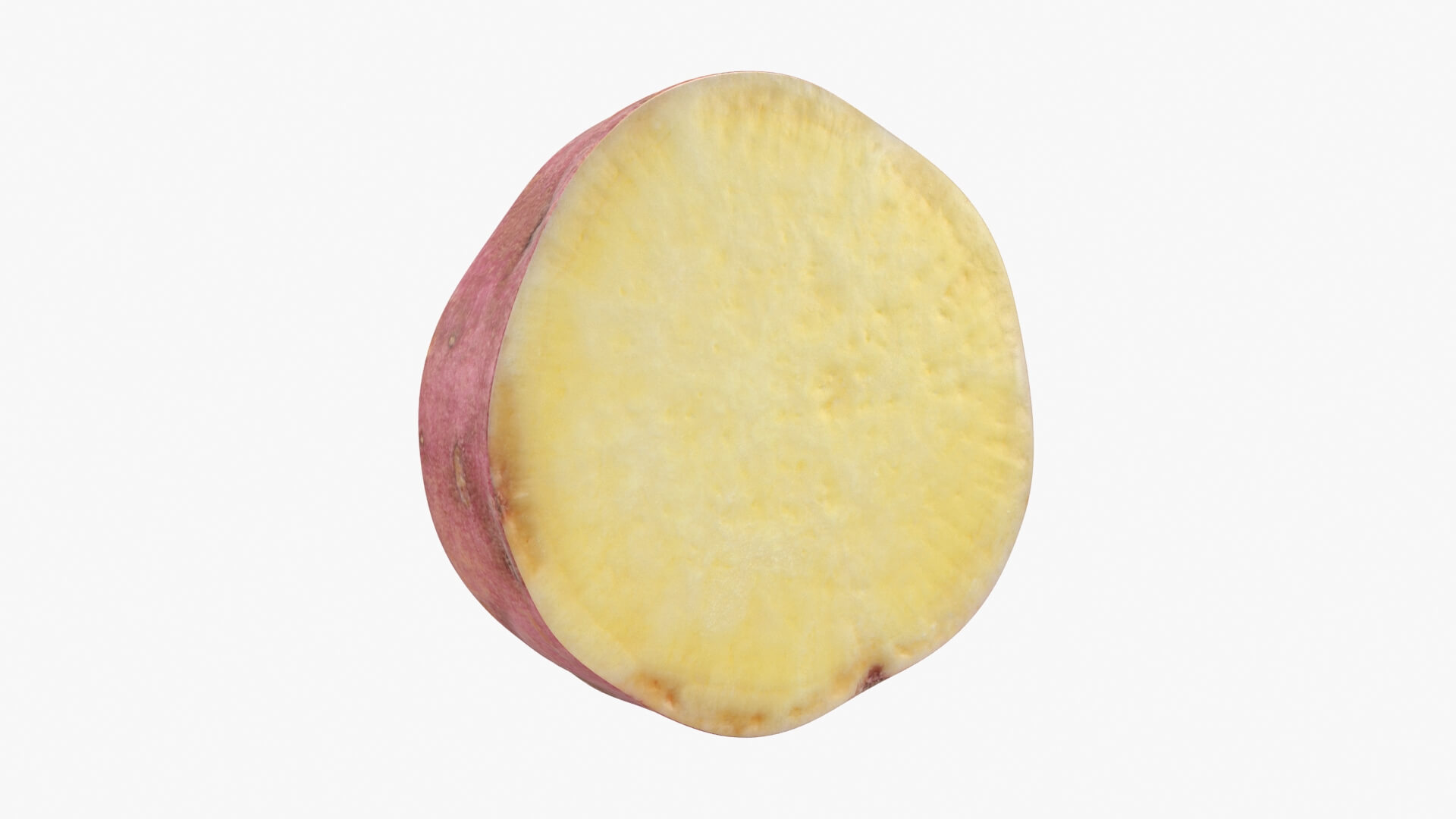 Sweet Potato Slice 06 3D Model