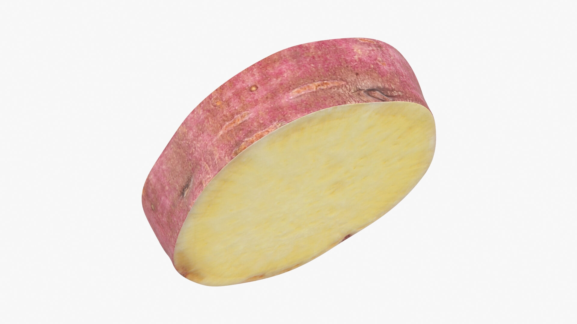 Sweet Potato Slice 06 3D Model