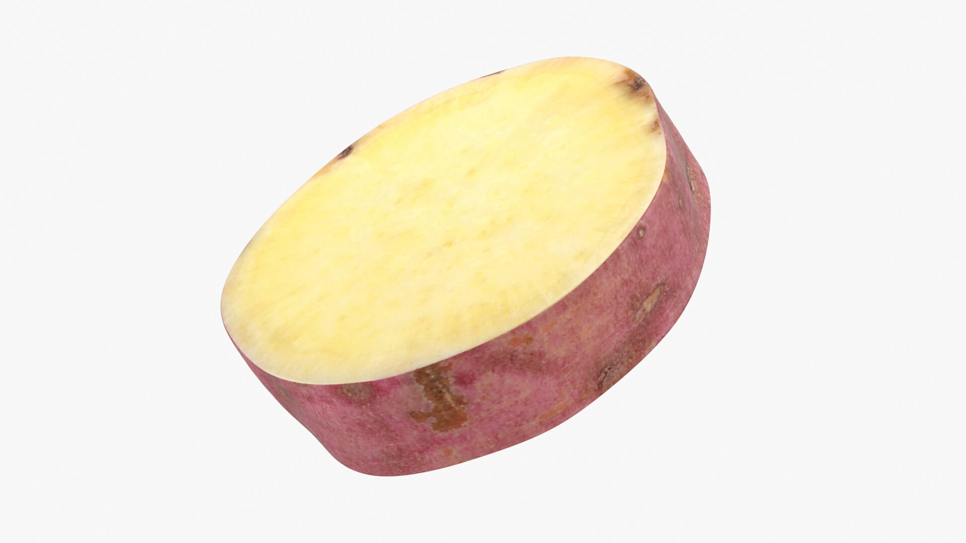Sweet Potato Slice 06 3D Model