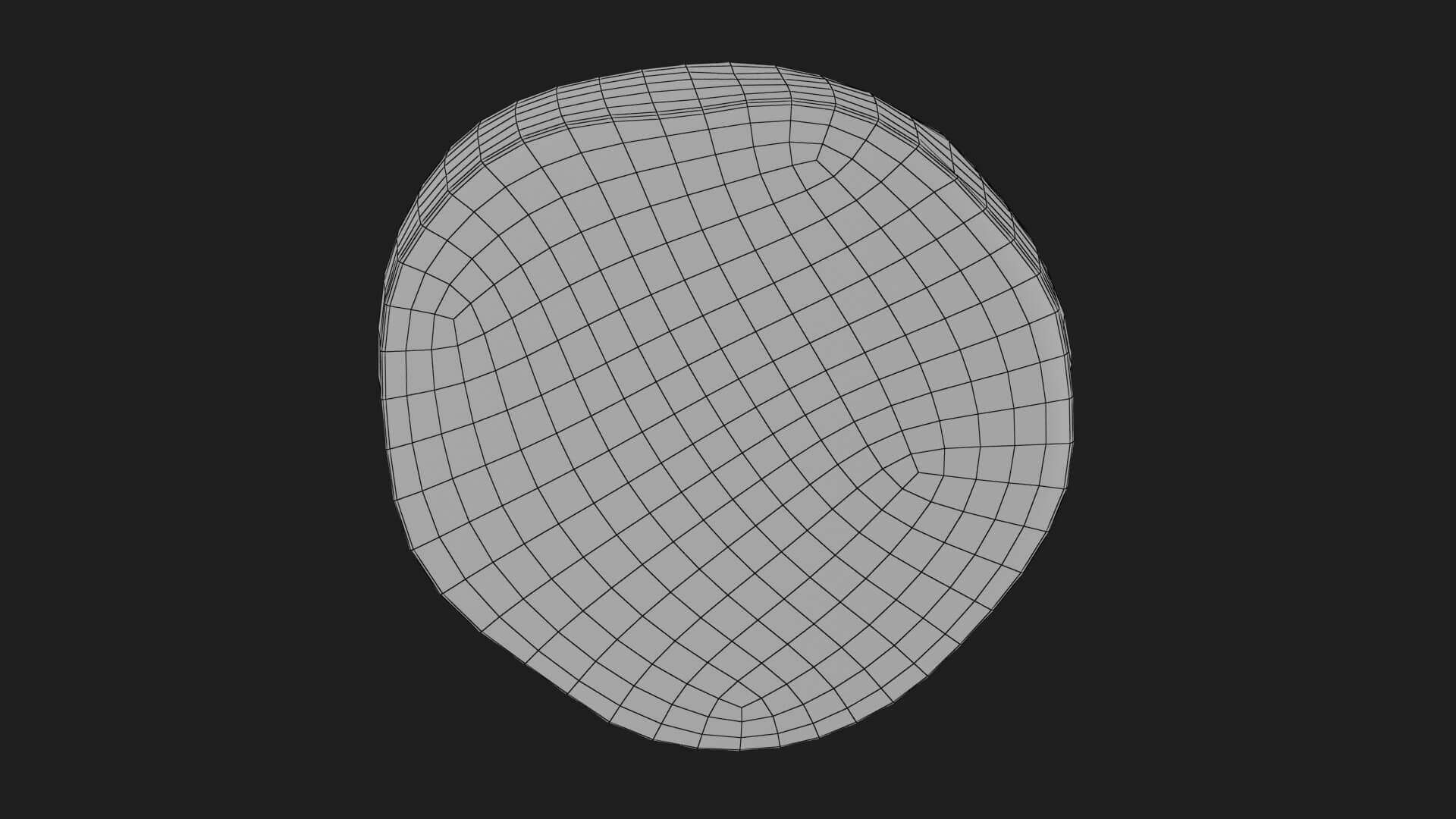 Sweet Potato Slice 06 3D Model