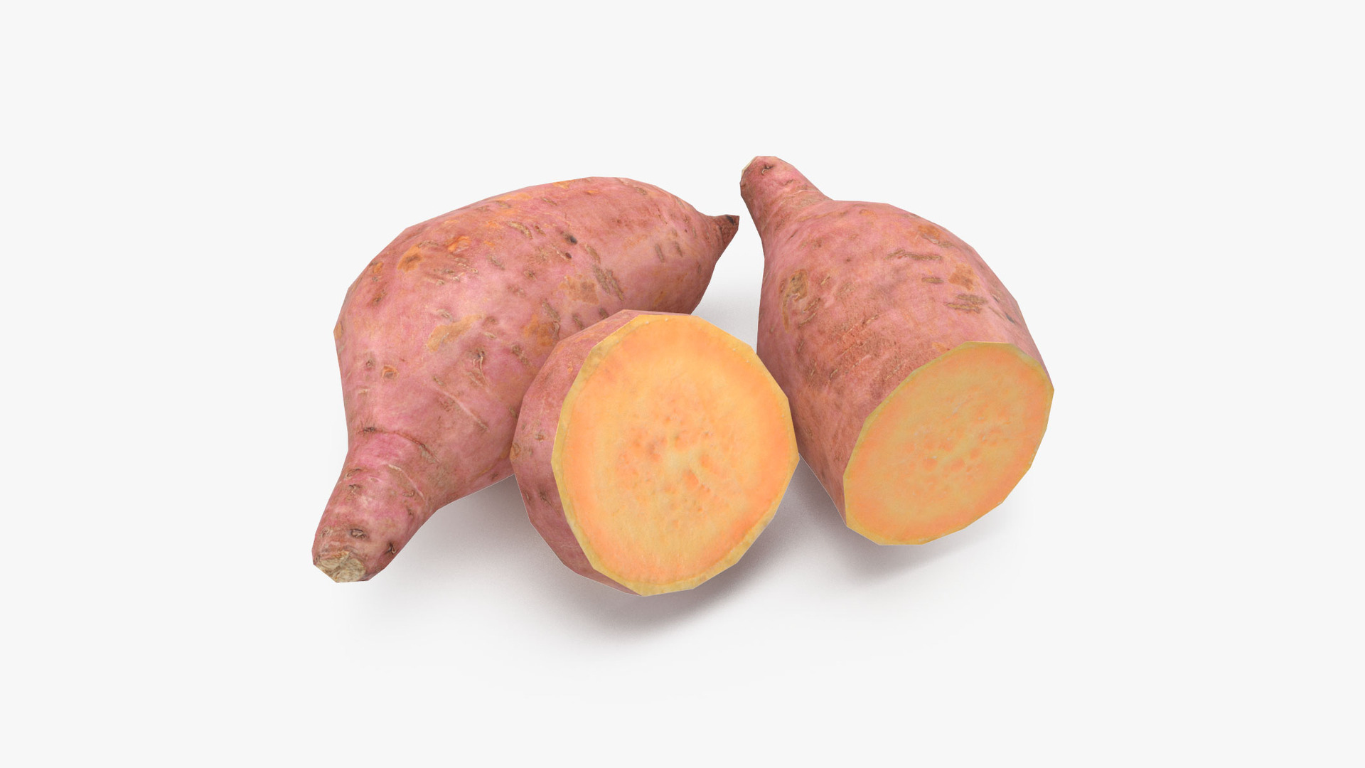 Sweet Potatoes - Real-Time 3D Model