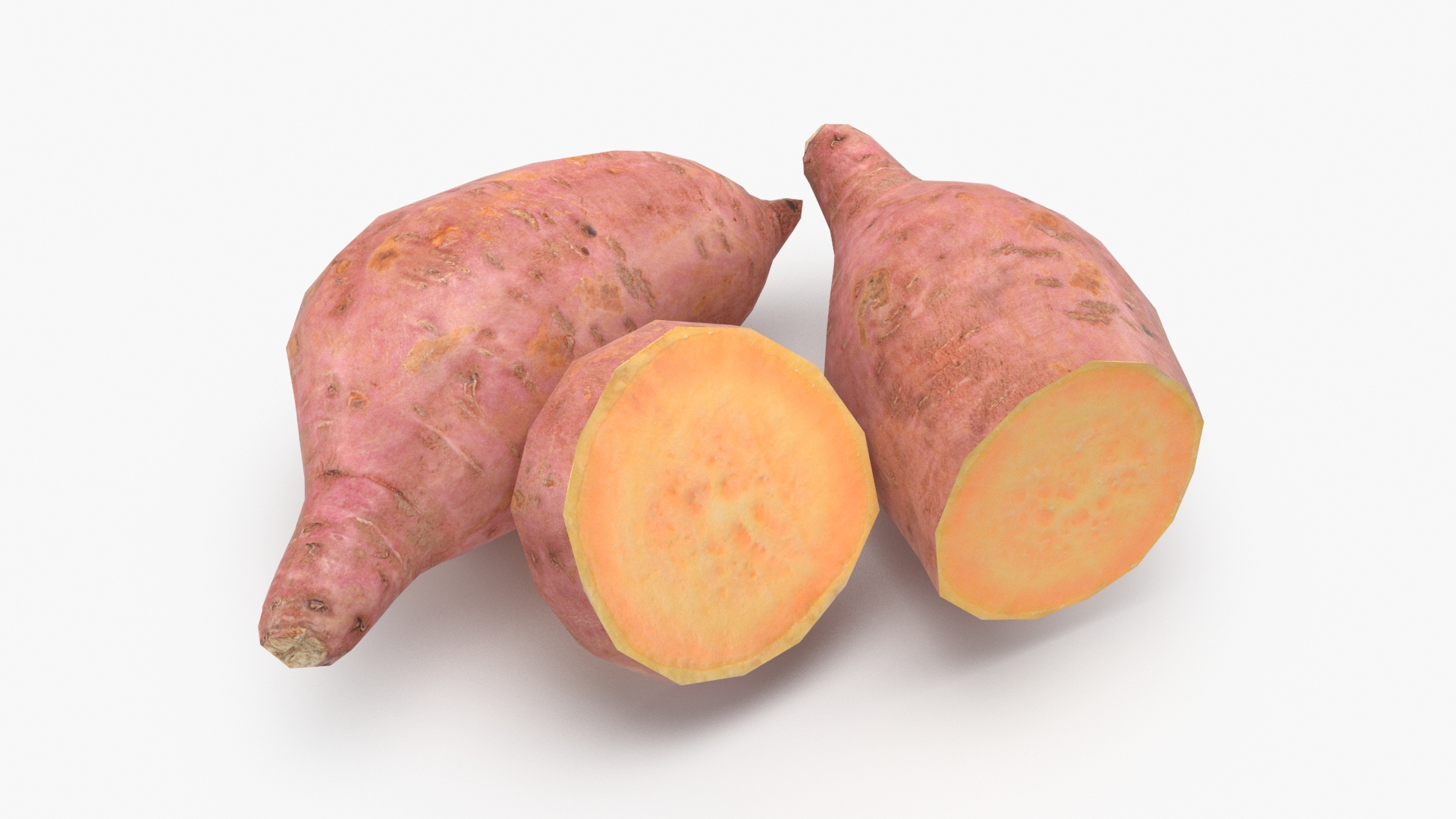 Sweet Potatoes - Real-Time 3D Model