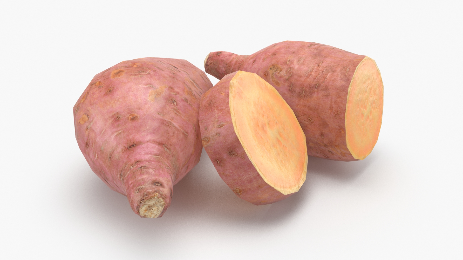 Sweet Potatoes - Real-Time 3D Model