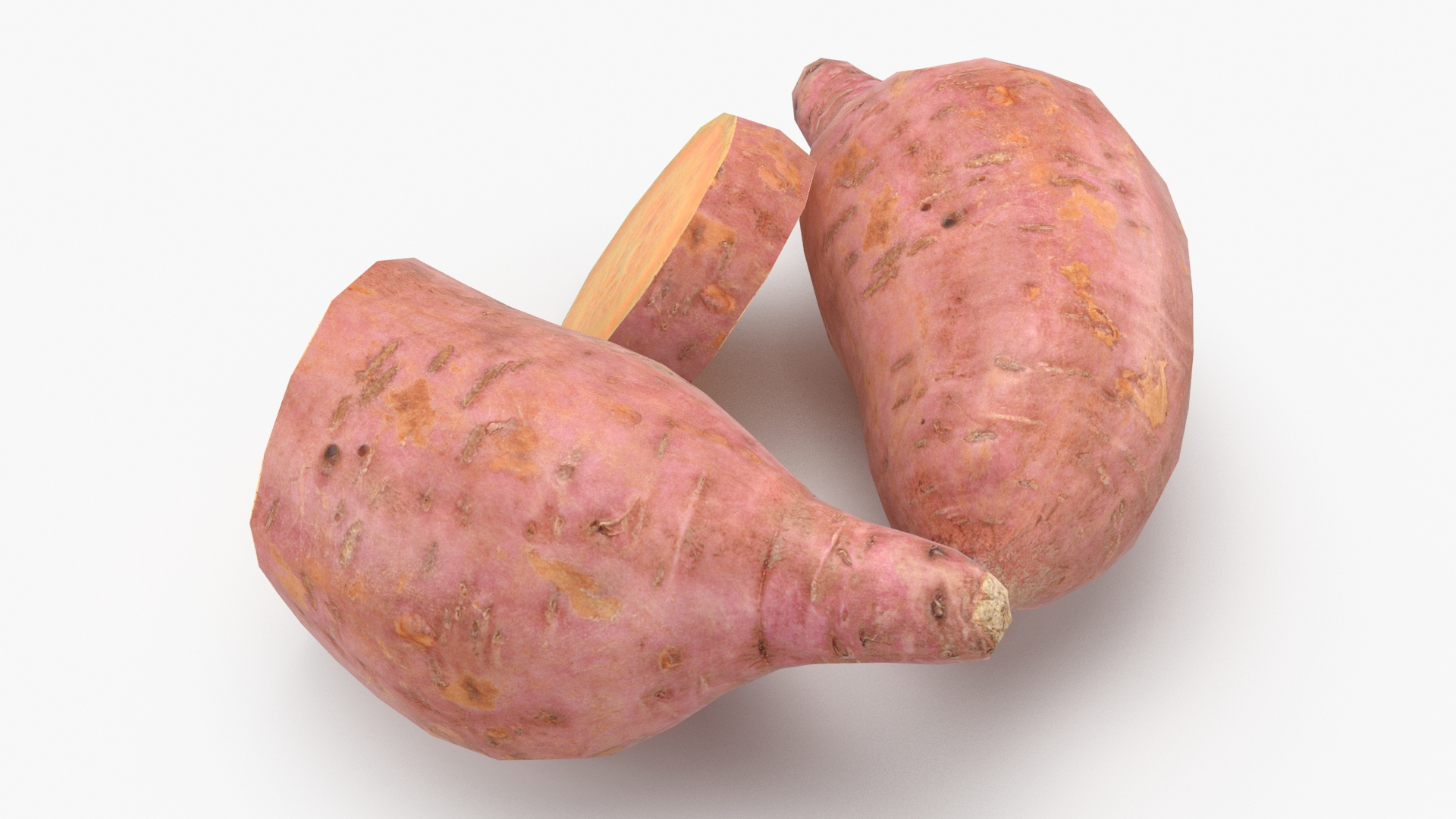 Sweet Potatoes - Real-Time 3D Model