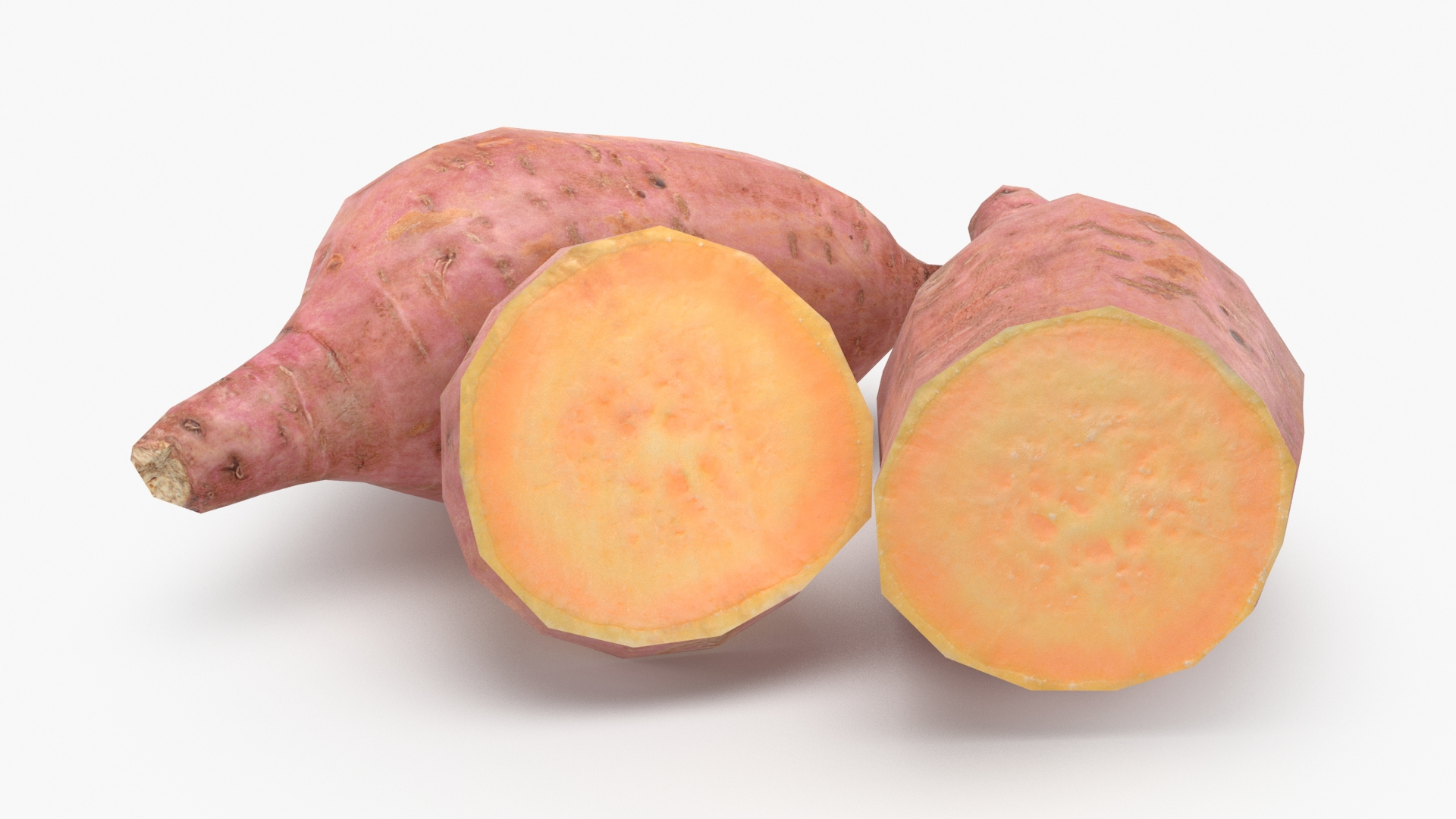Sweet Potatoes - Real-Time 3D Model