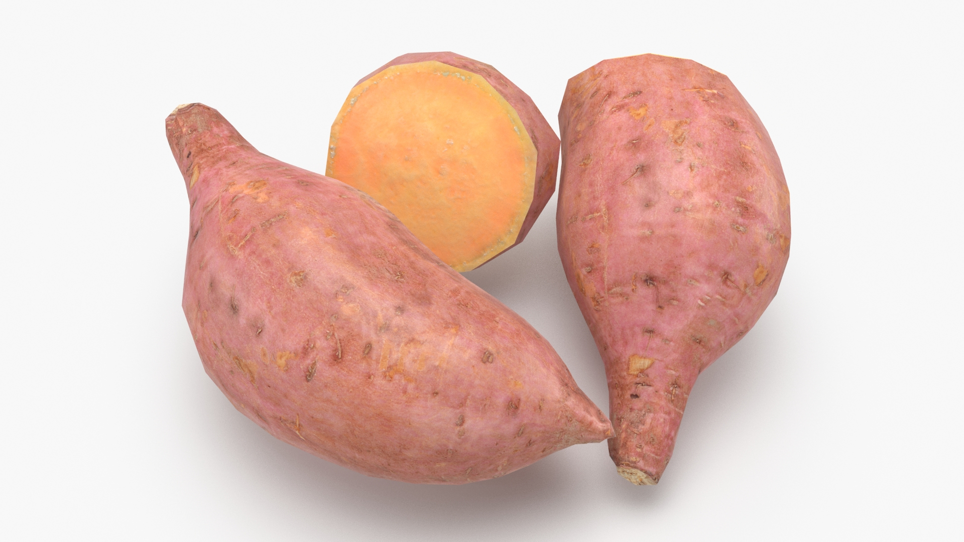 Sweet Potatoes - Real-Time 3D Model