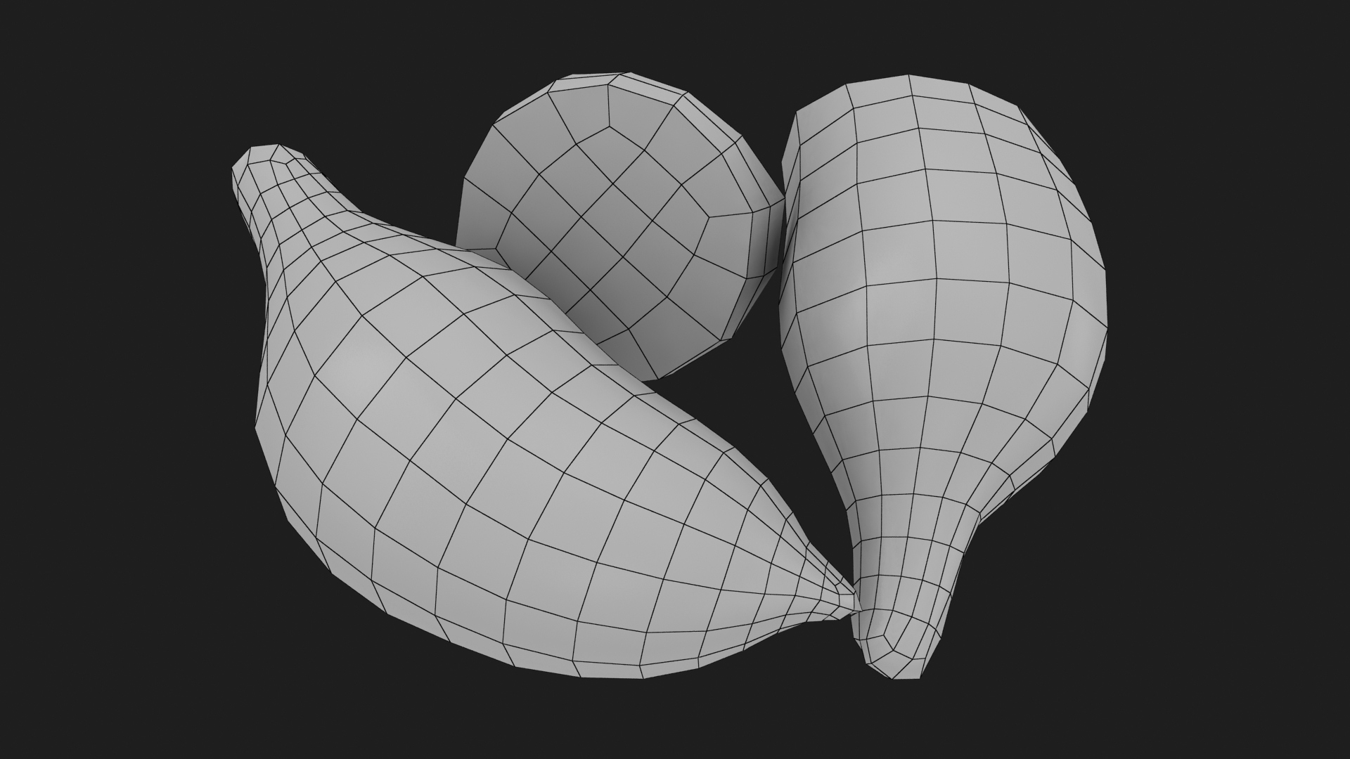 Sweet Potatoes - Real-Time 3D Model