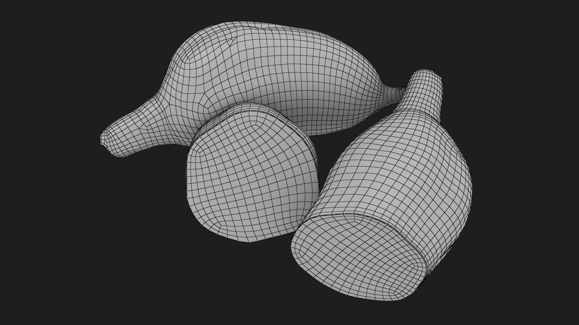 Sweet Potatoes 3D Model