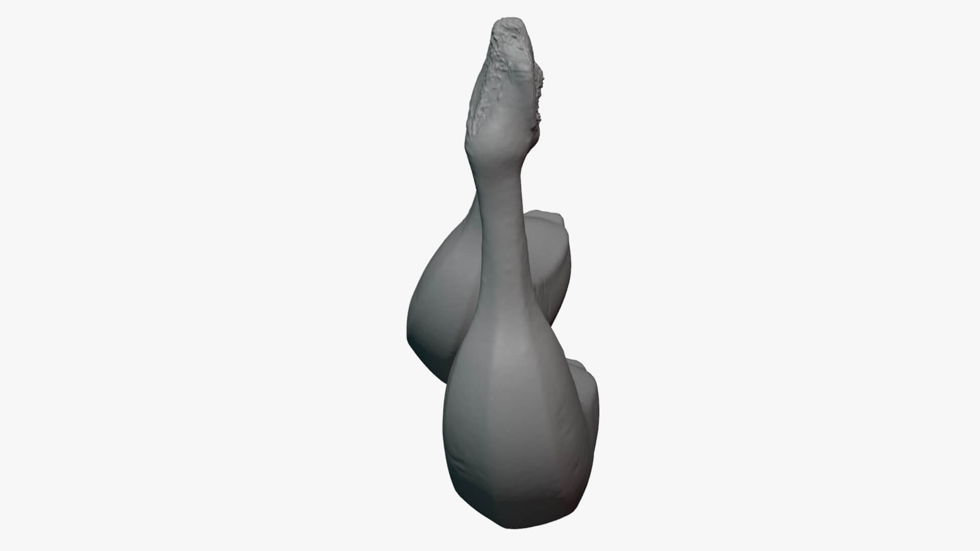 Two Fresh Yellow Bananas - For 3D Print 3D Model