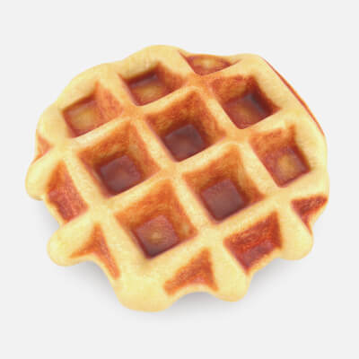 Realistic Waffle