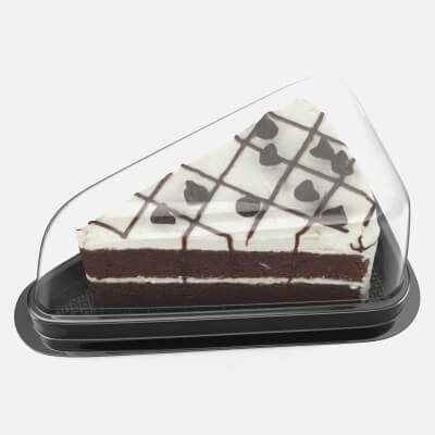White Chocolate Cake Triangle Box