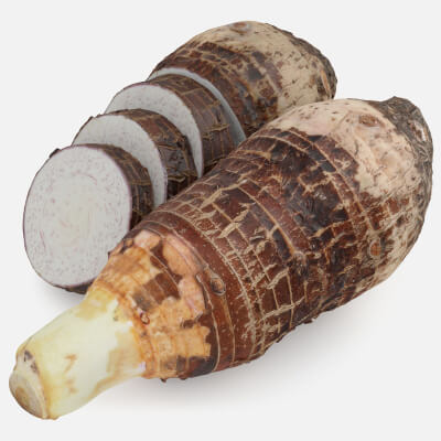 Whole Half Slice Taro Root