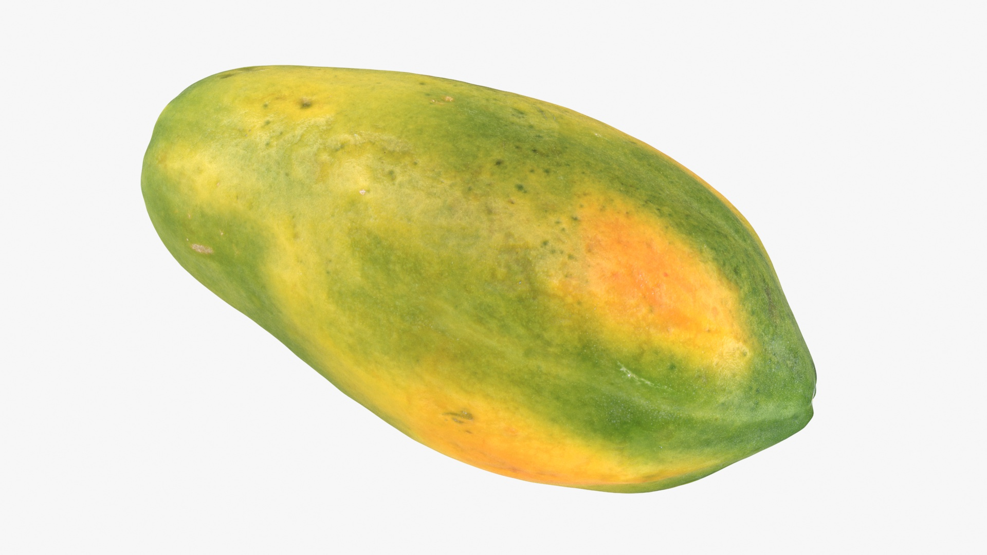 Whole Papaya 3D Model