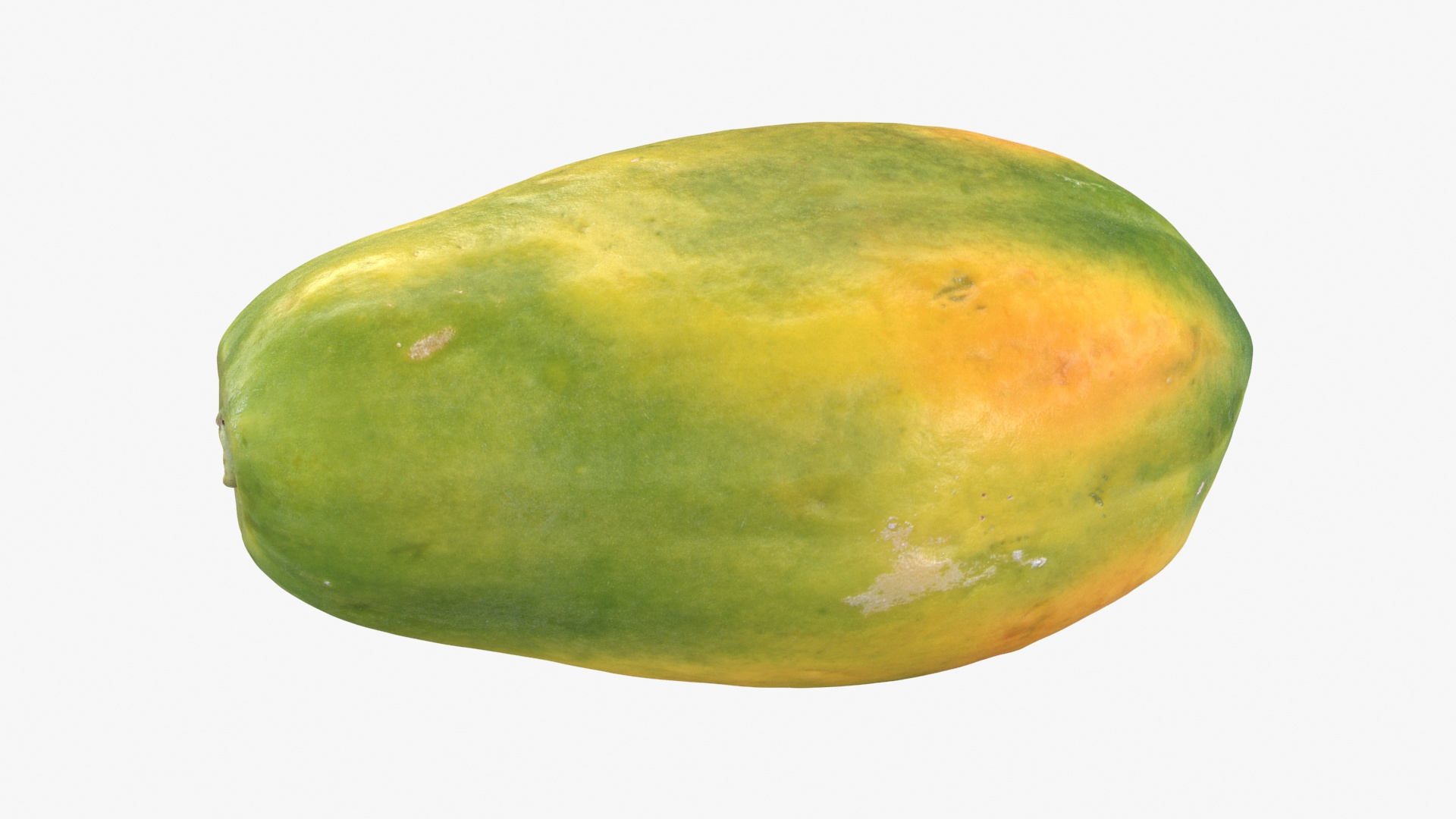 Whole Papaya 3D Model